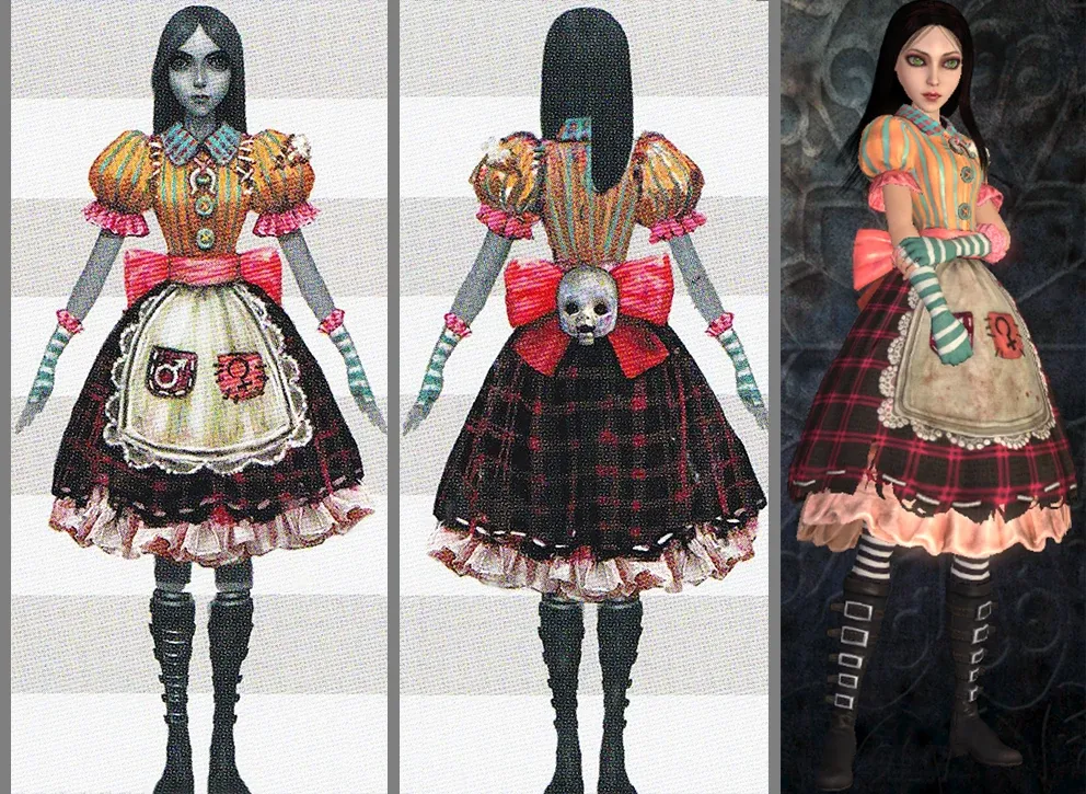 Alice Liddell (Vestido Mal Costurado) — Alice Madness Returns