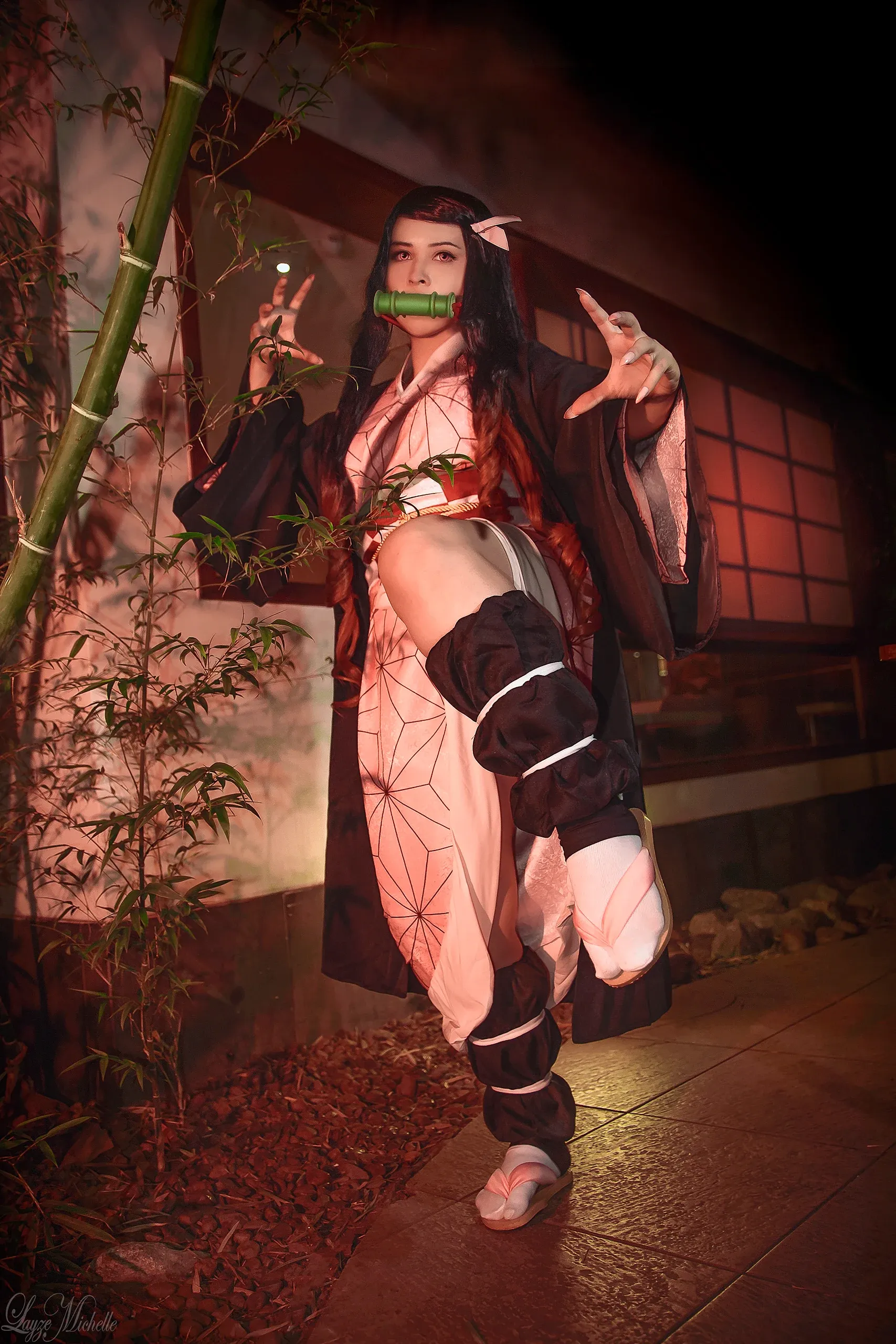 Cosplay Kamado Nezuko — Kimetsu no Yaiba