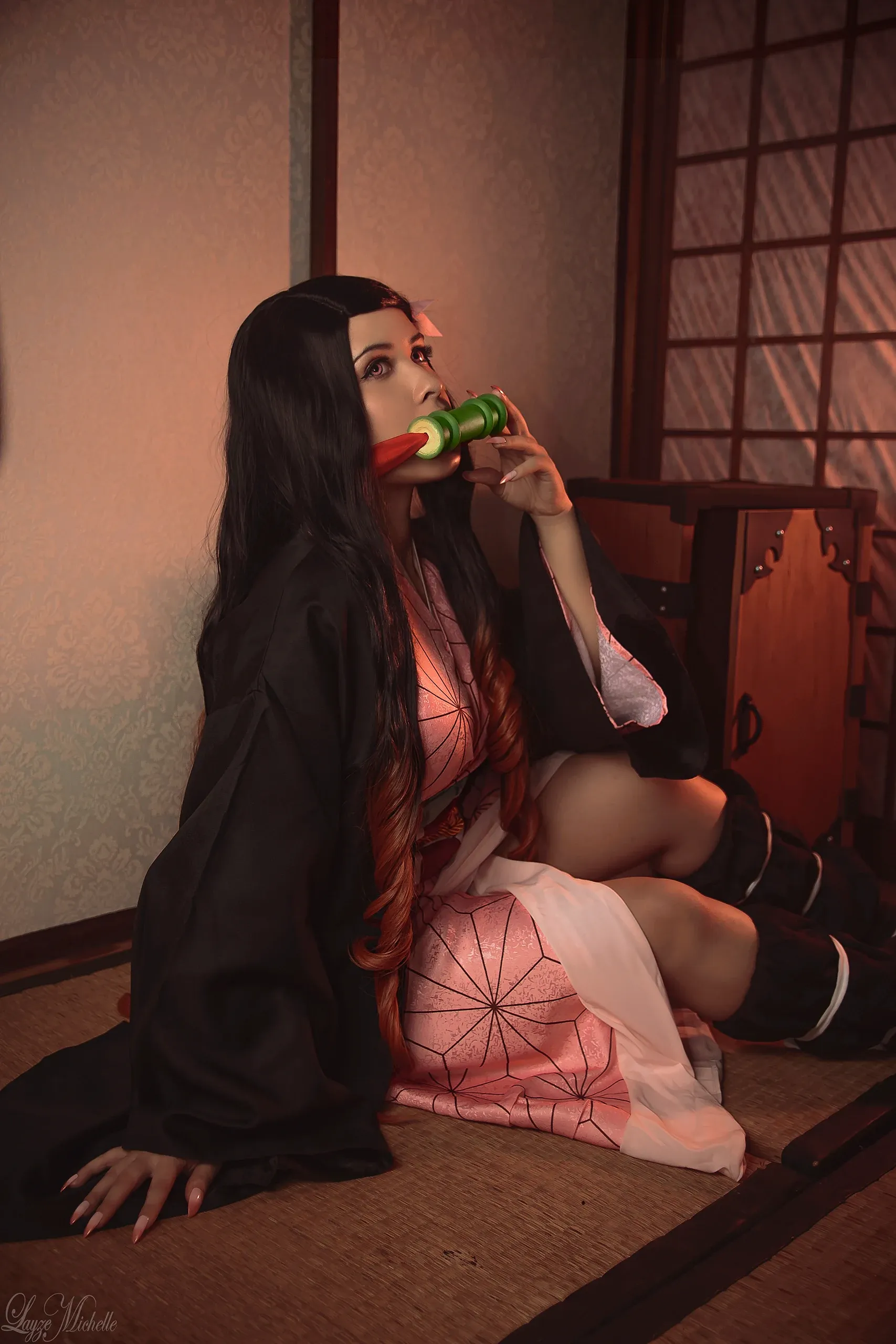 Cosplay Kamado Nezuko — Kimetsu no Yaiba