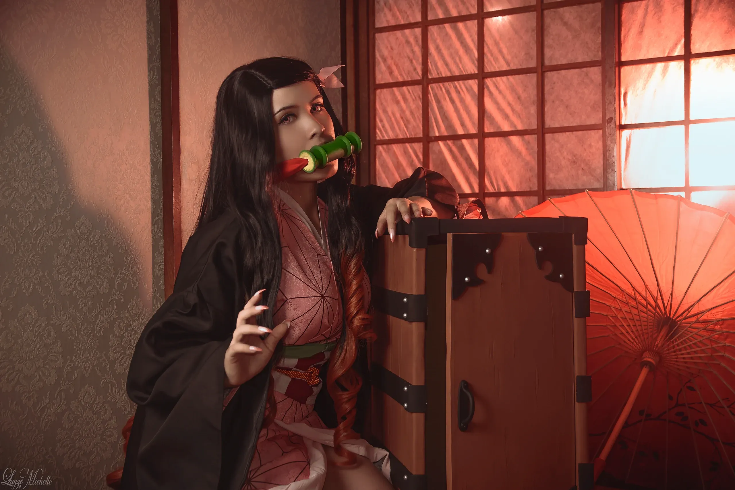Cosplay Kamado Nezuko — Kimetsu no Yaiba