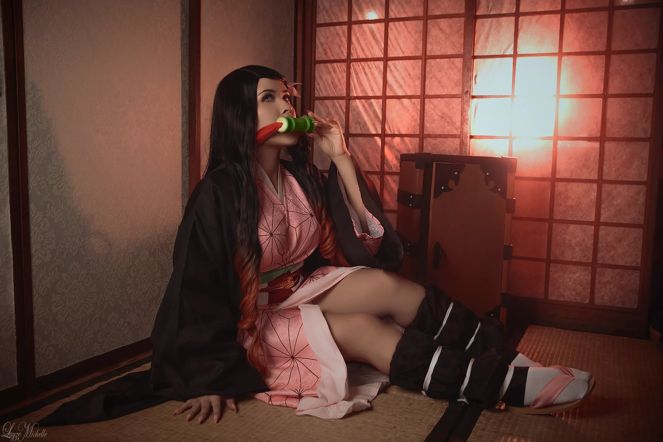 Cosplay Kamado Nezuko — Kimetsu no Yaiba