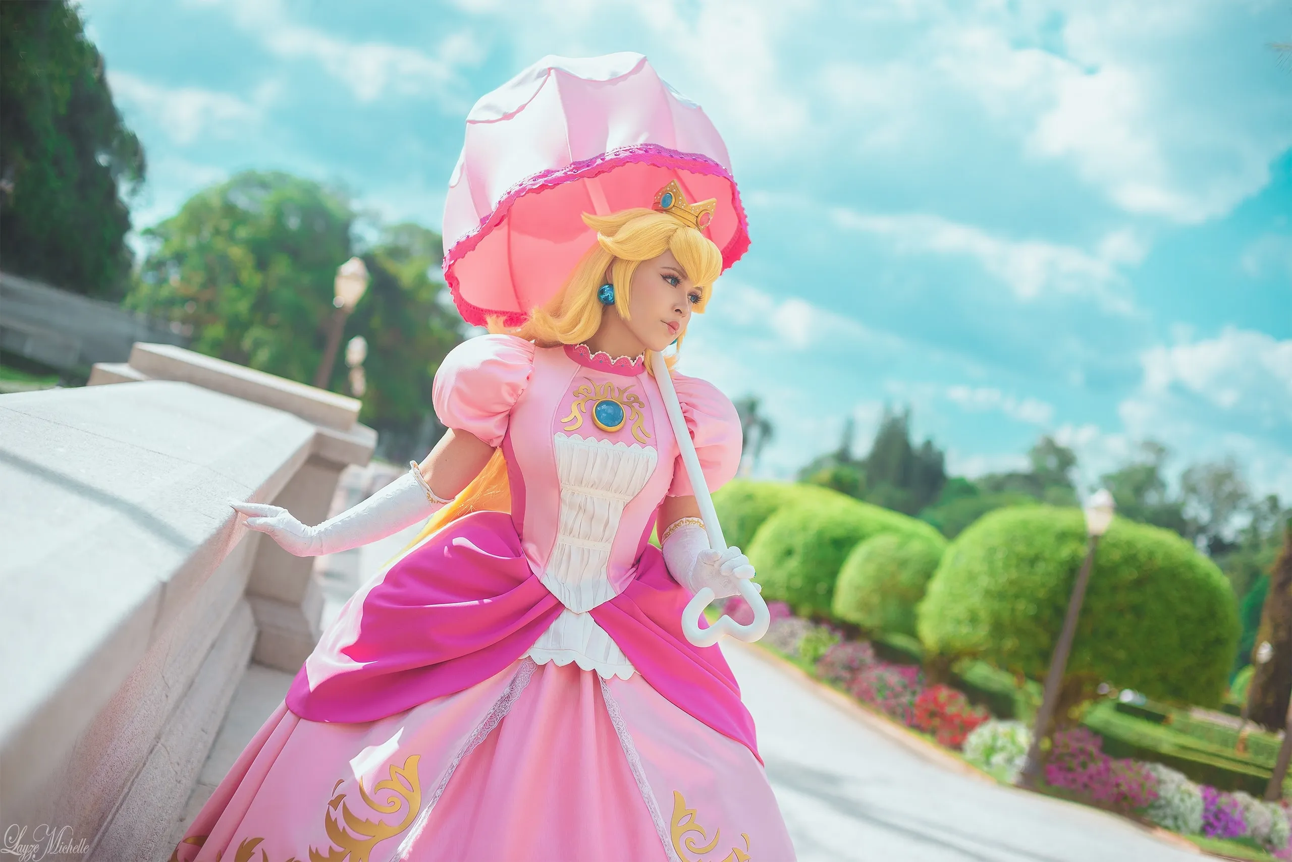 Cosplay Princesa Peach — Super Smash Bros.Ultimate
