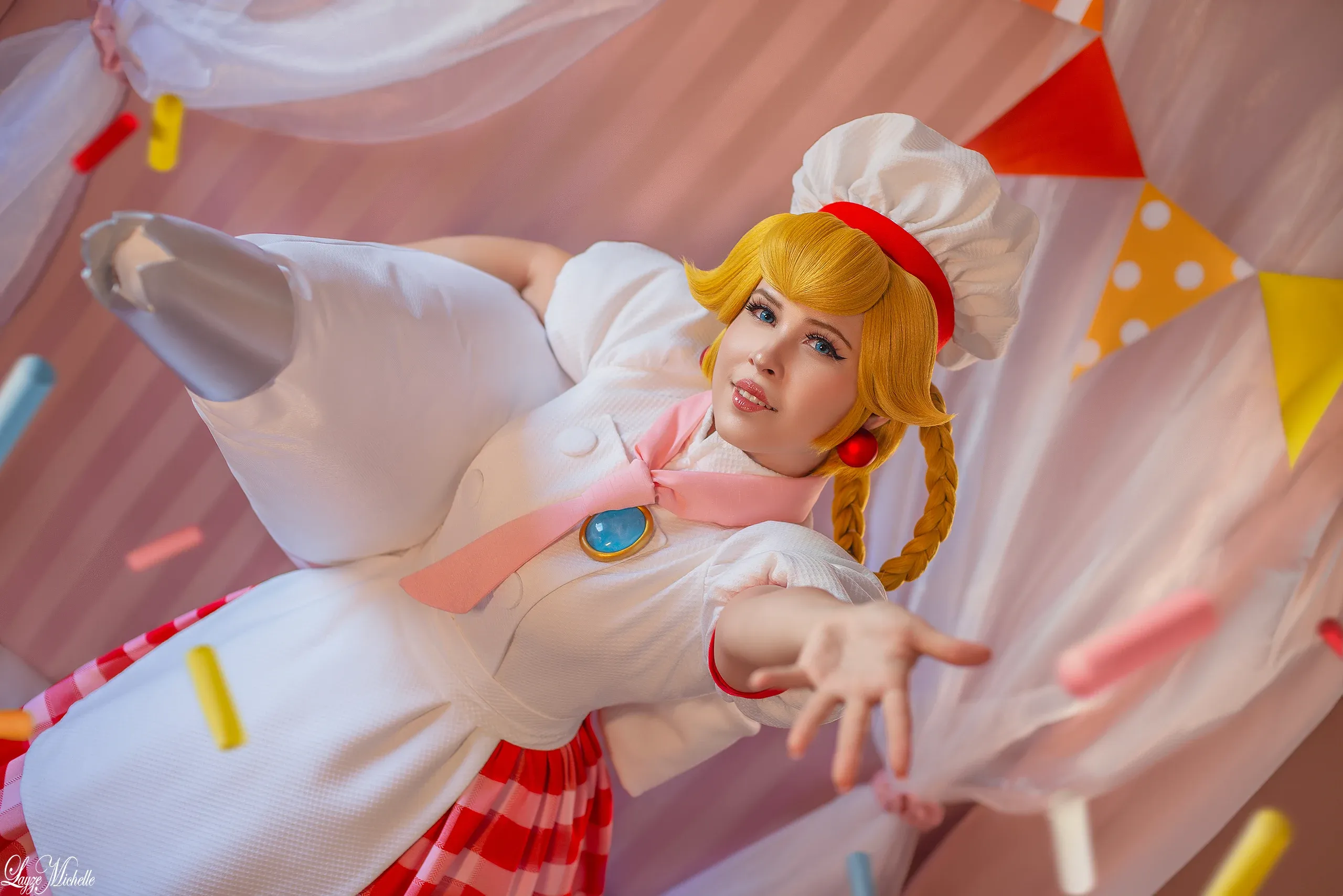 Cosplay Princesa Peach (Confeiteira) — Princess Peach Showtime!