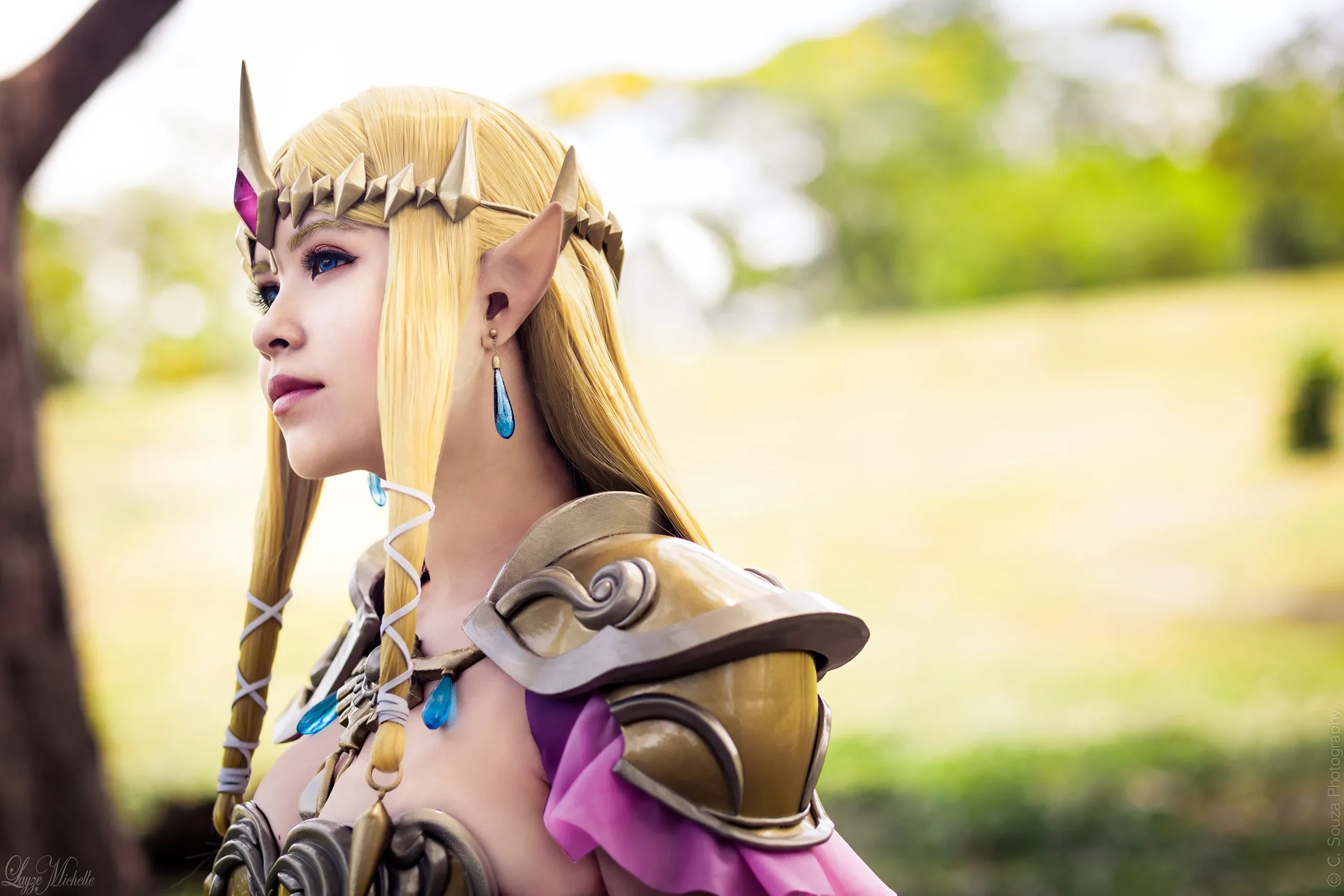 Cosplay Princesa Zelda — Hyrule Warriors