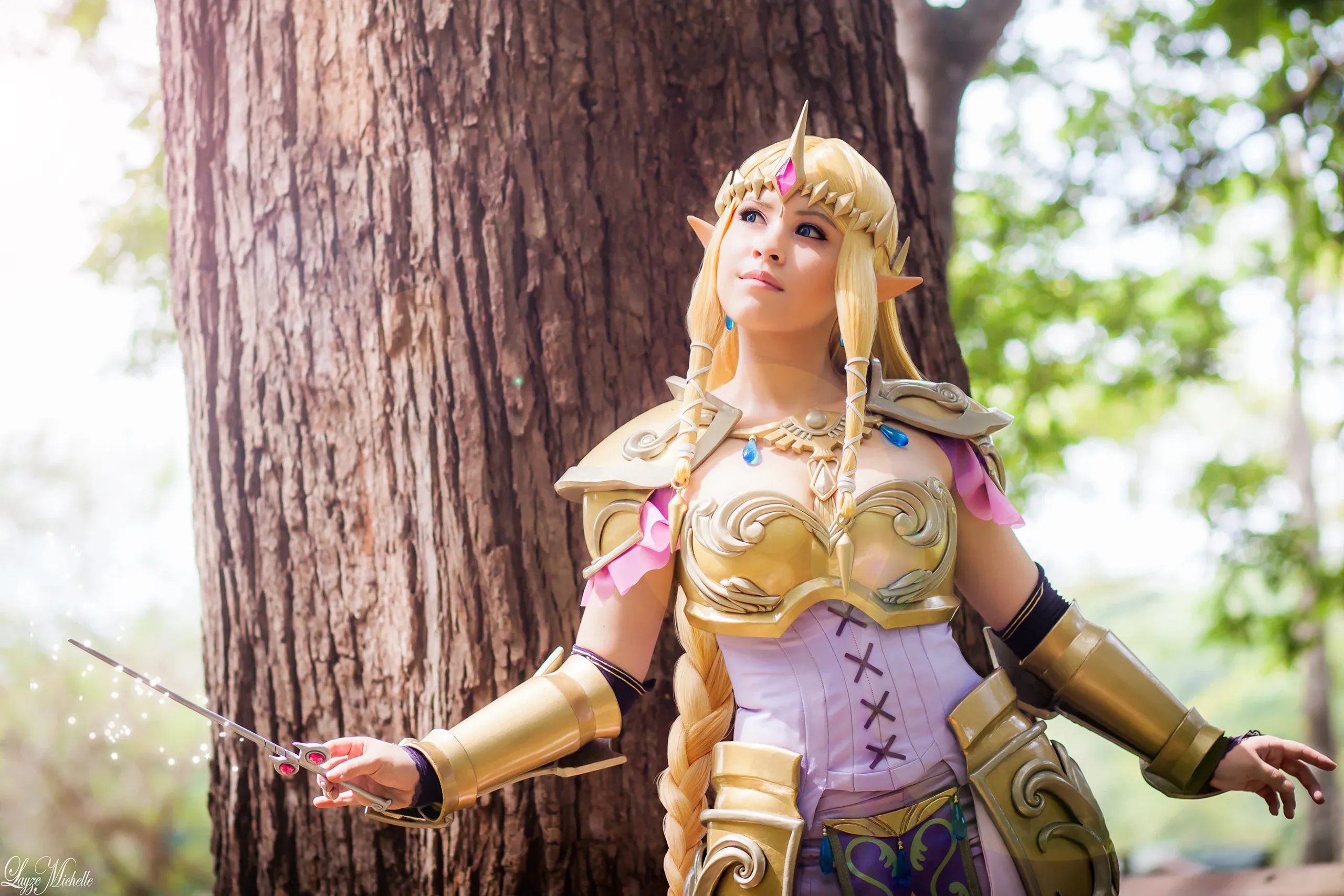 Cosplay Princesa Zelda — Hyrule Warriors