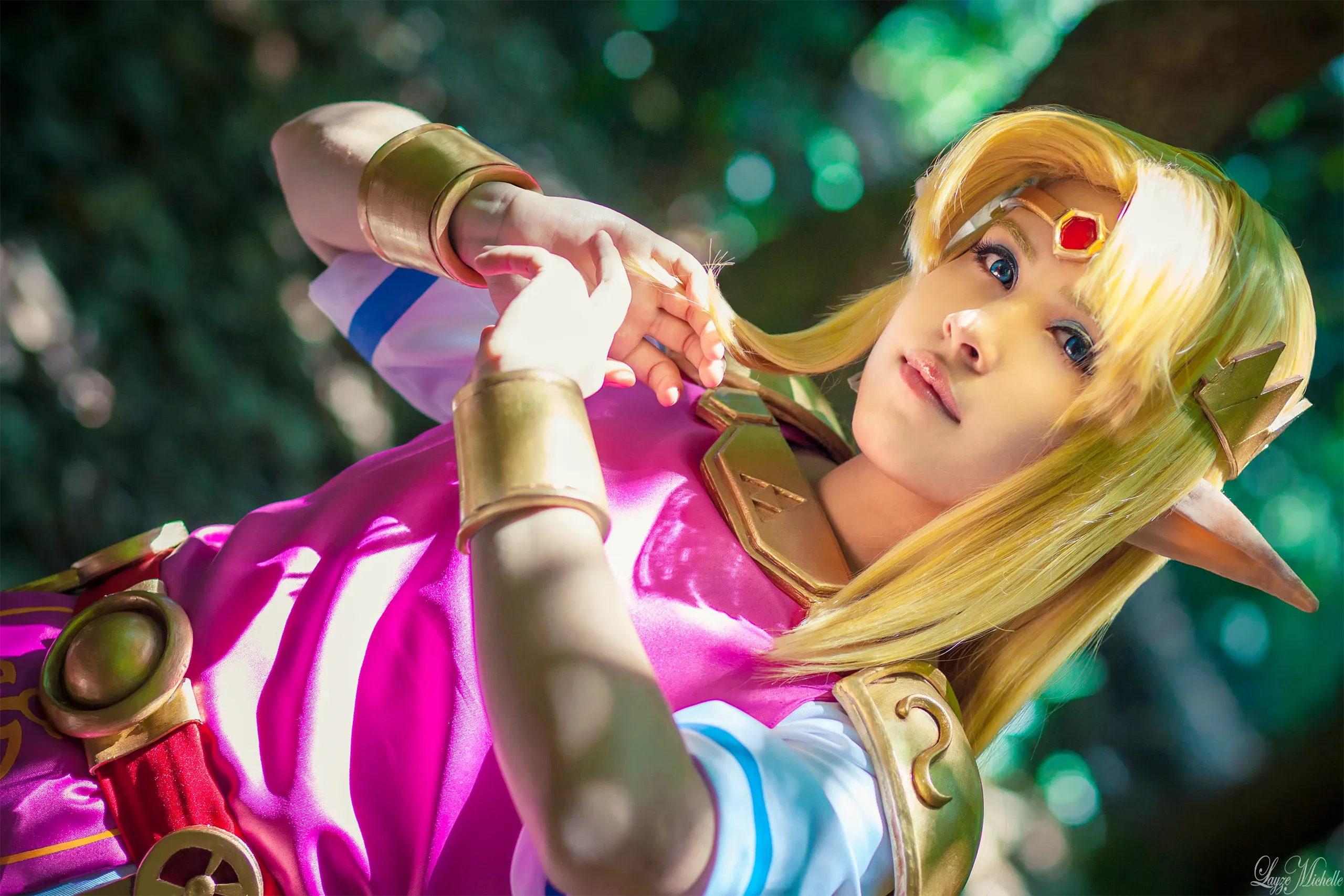 Cosplay Princesa Zelda — The Legend of Zelda: A Link Between Worlds