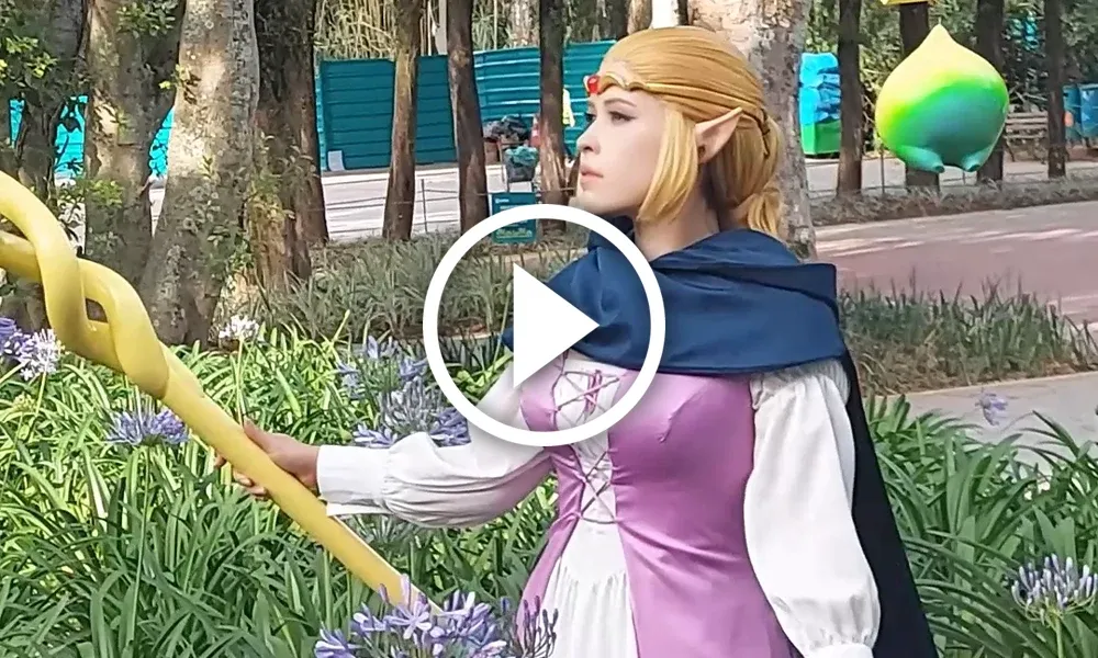 Cosplay Princesa Zelda — The Legend of Zelda: Echoes of Wisdom