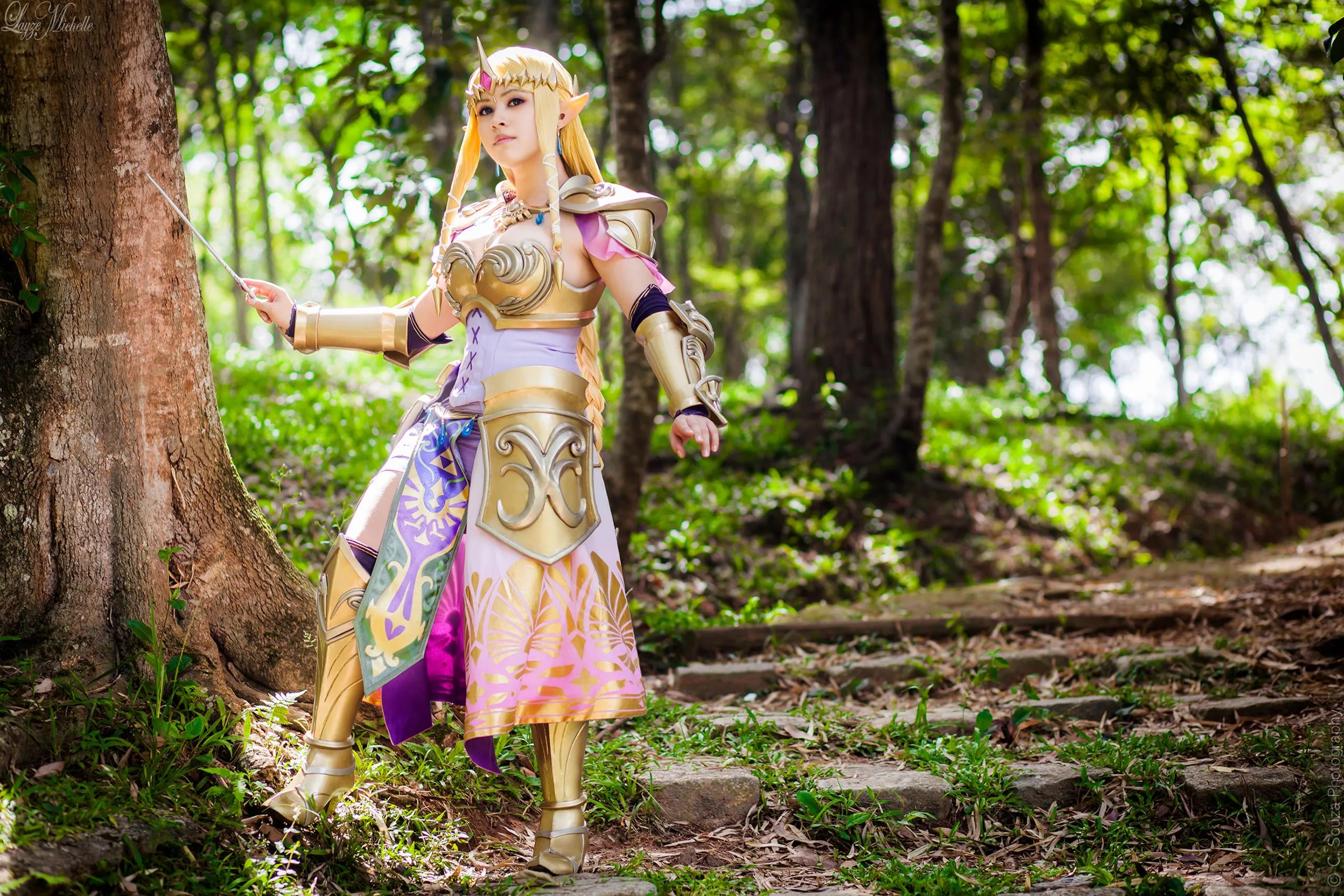 Cosplay Princesa Zelda — Hyrule Warriors