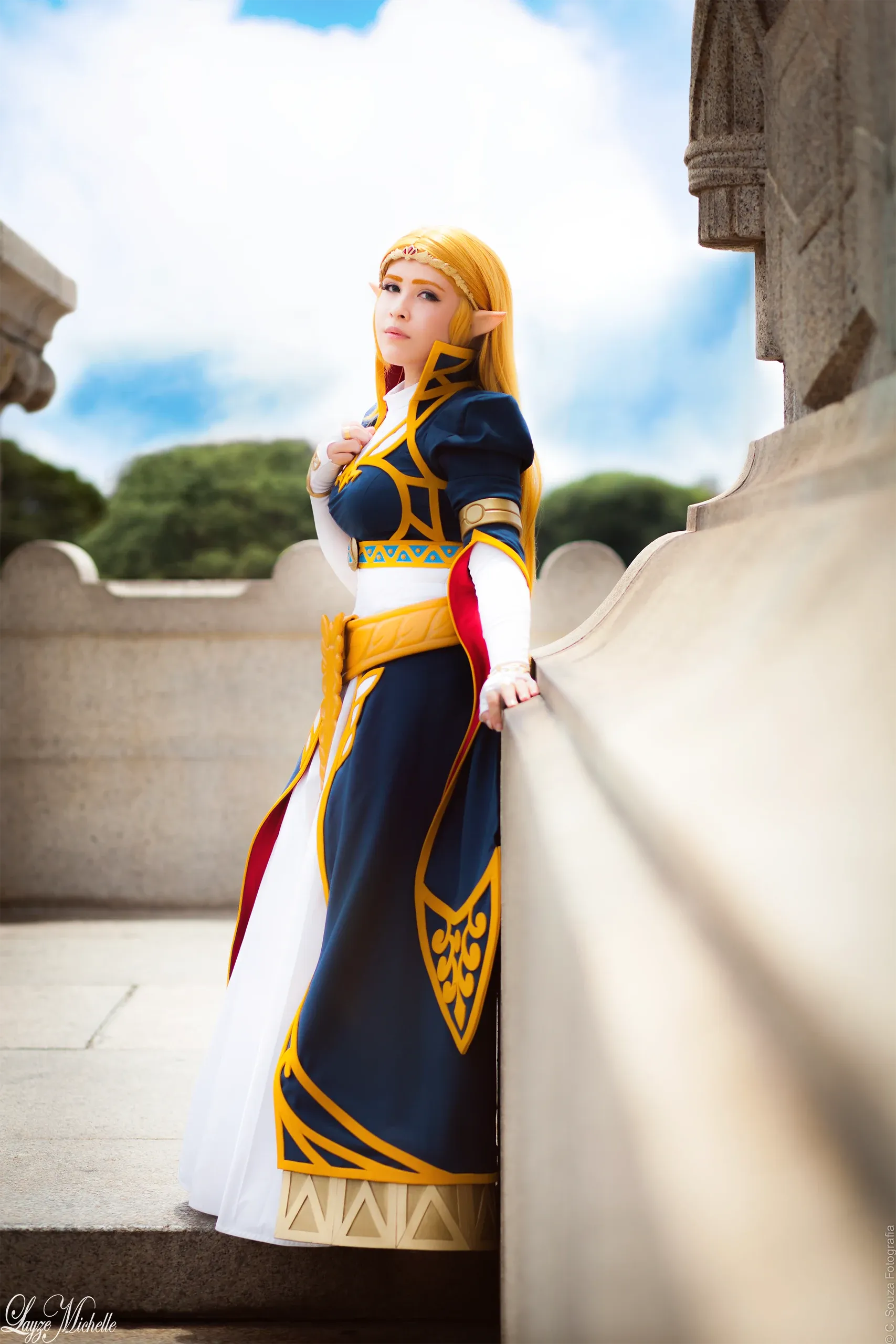 Cosplay Princesa Zelda (Real) — The Legend of Zelda: Breath of the Wild