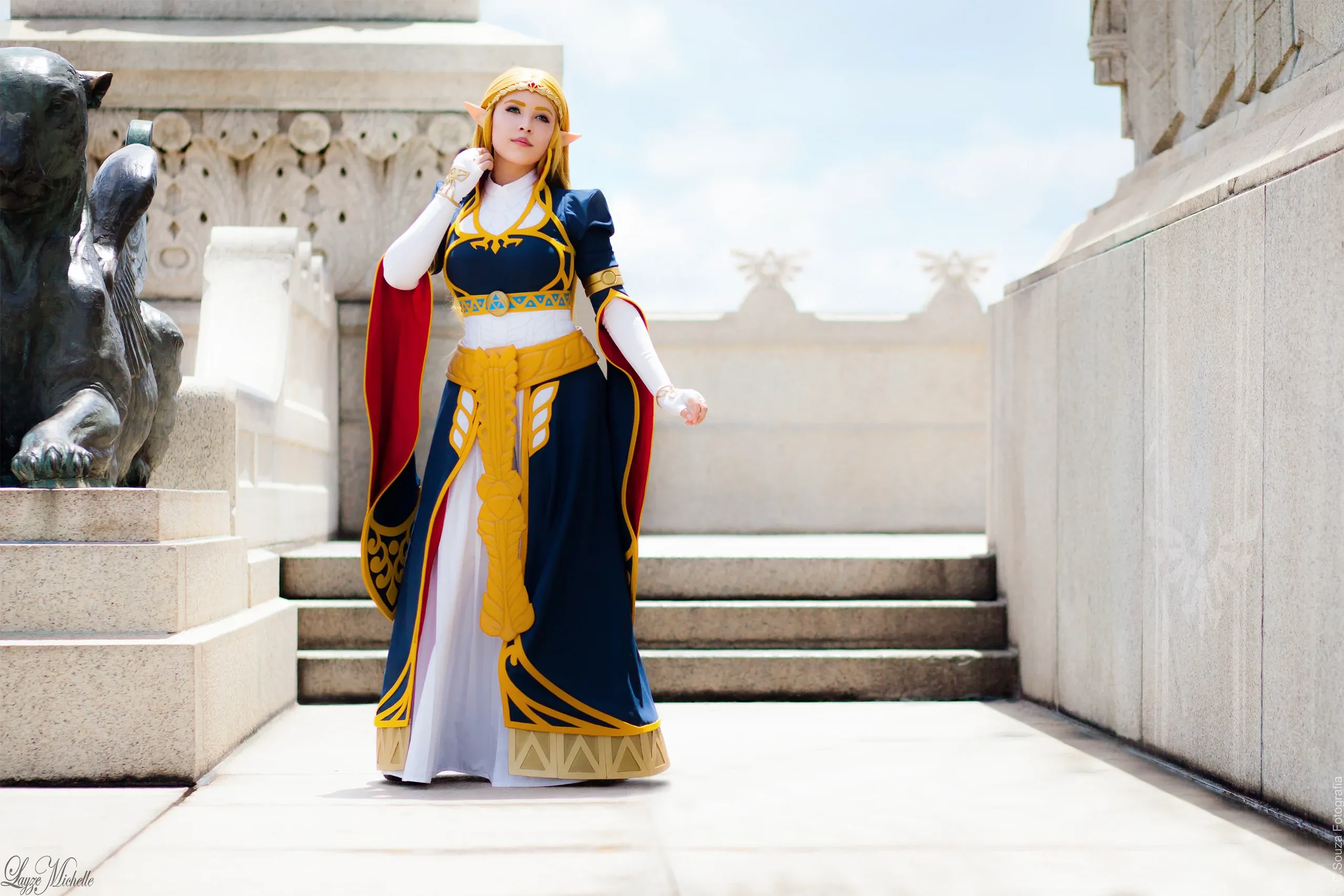 Cosplay Princesa Zelda (Real) — The Legend of Zelda: Breath of the Wild