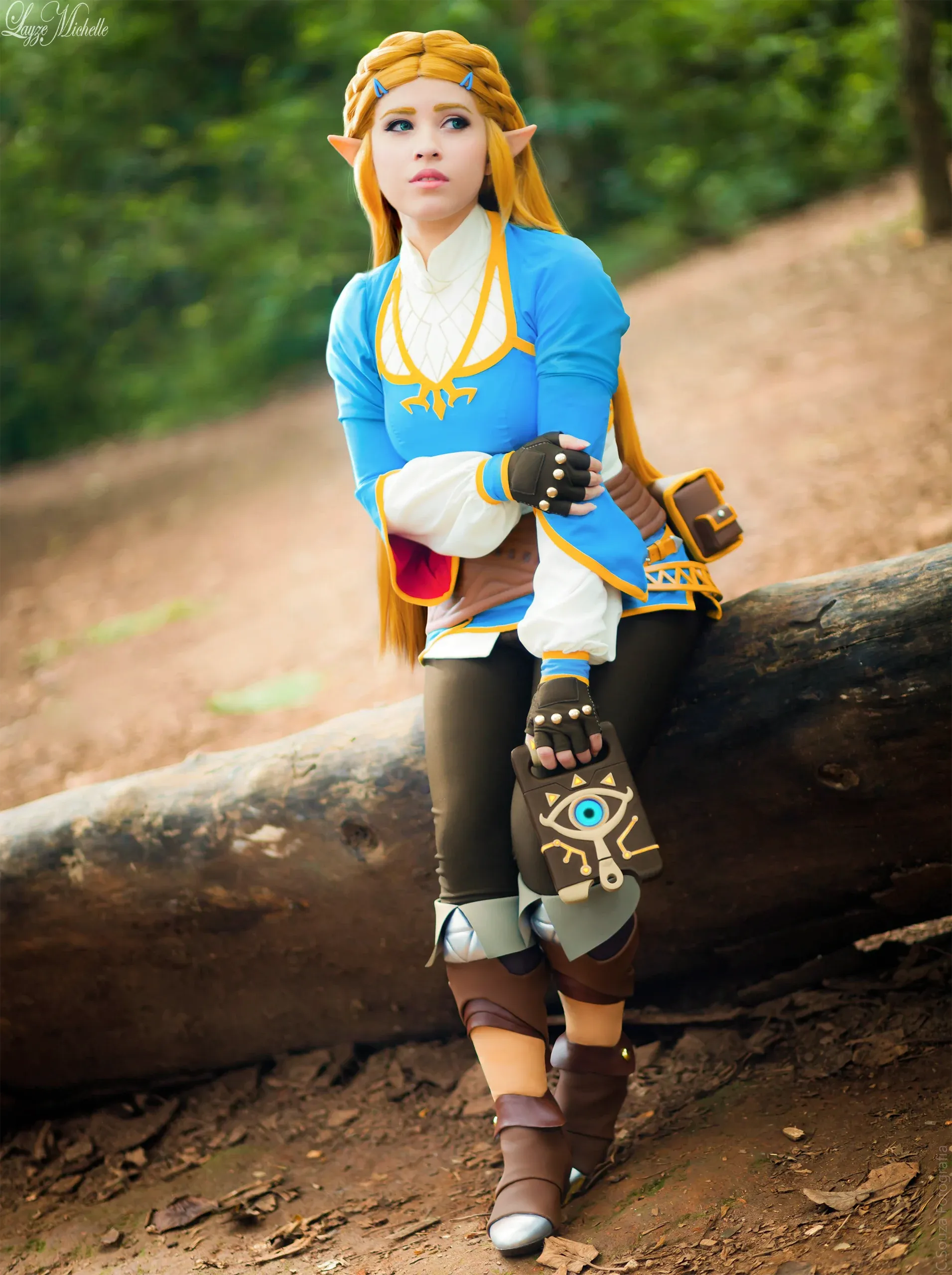 Cosplay Princesa Zelda (Viajante) — The Legend of Zelda: Breath of the Wild