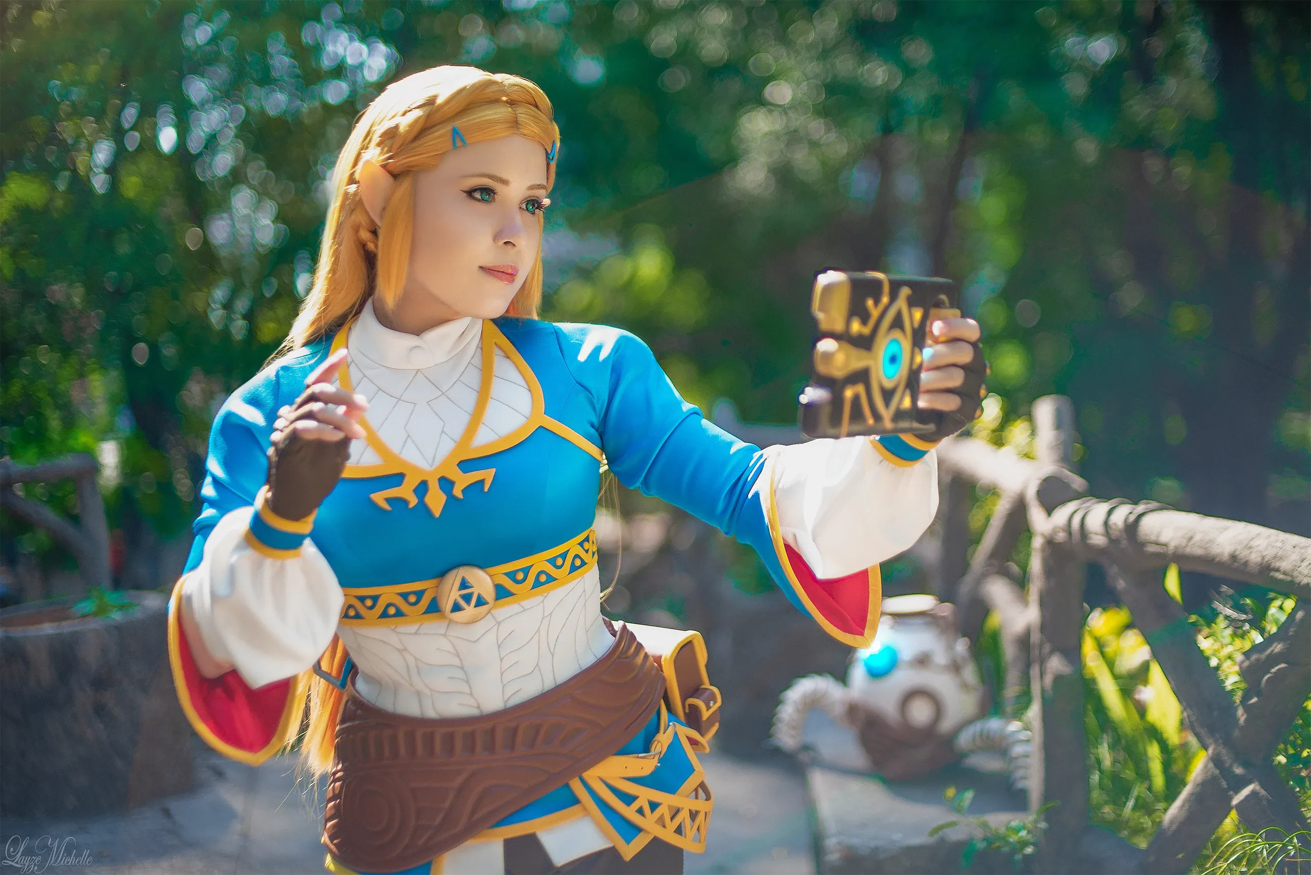 Cosplay Princesa Zelda (Viajante) — The Legend of Zelda: Breath of the Wild