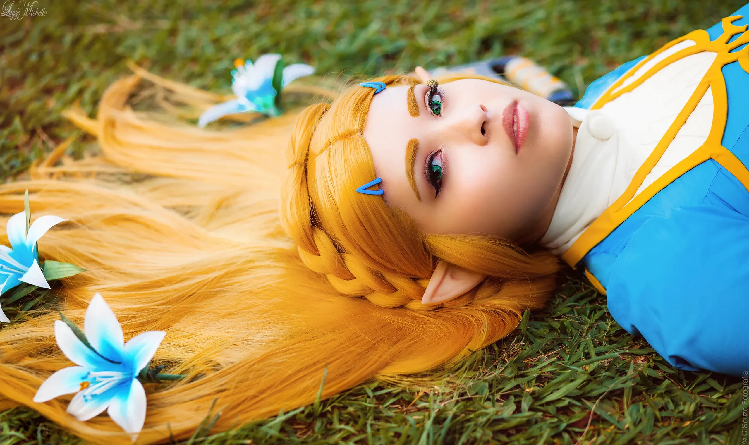 Cosplay Princesa Zelda (Viajante) — The Legend of Zelda: Breath of the Wild