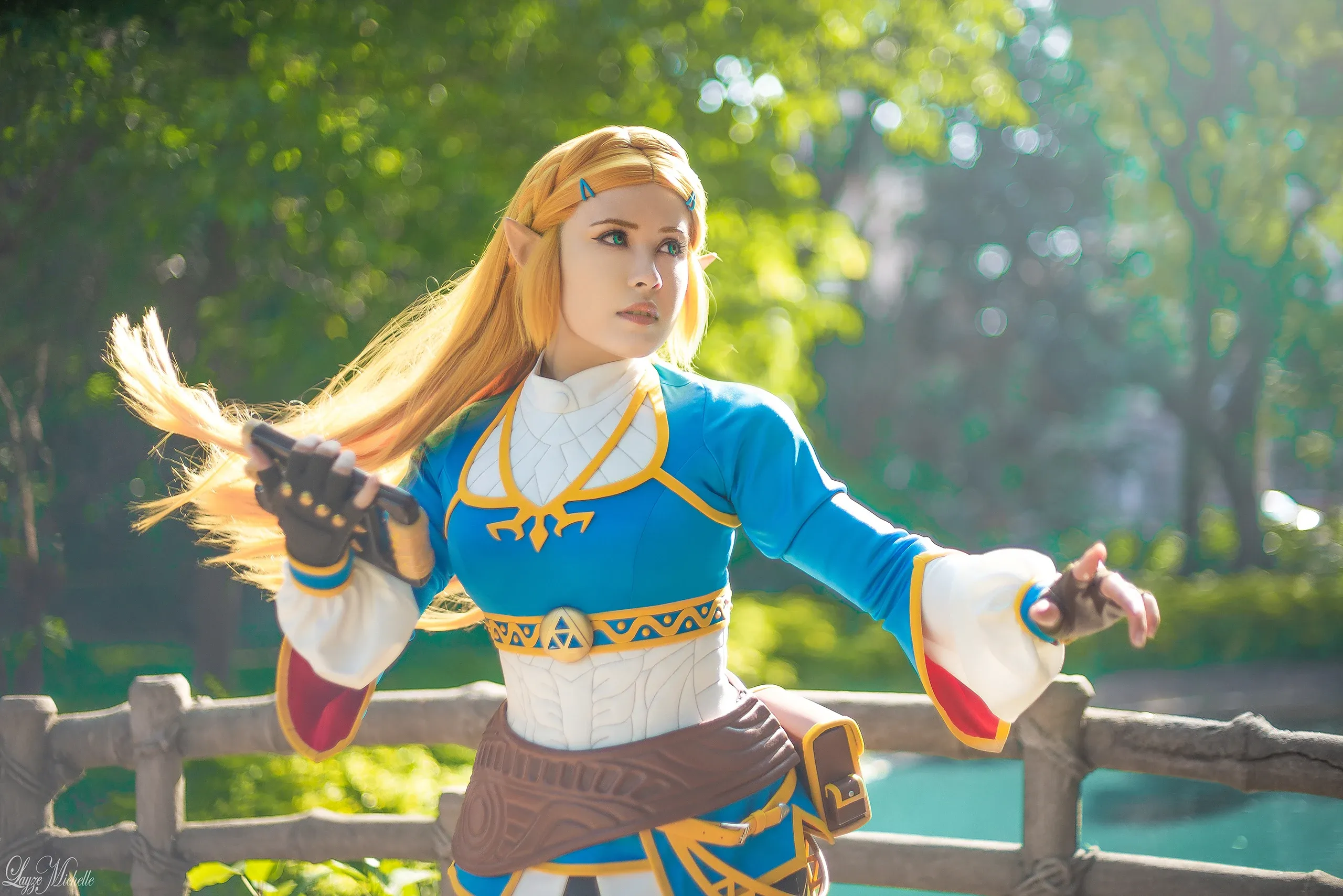 Cosplay Princesa Zelda (Viajante) — The Legend of Zelda: Breath of the Wild