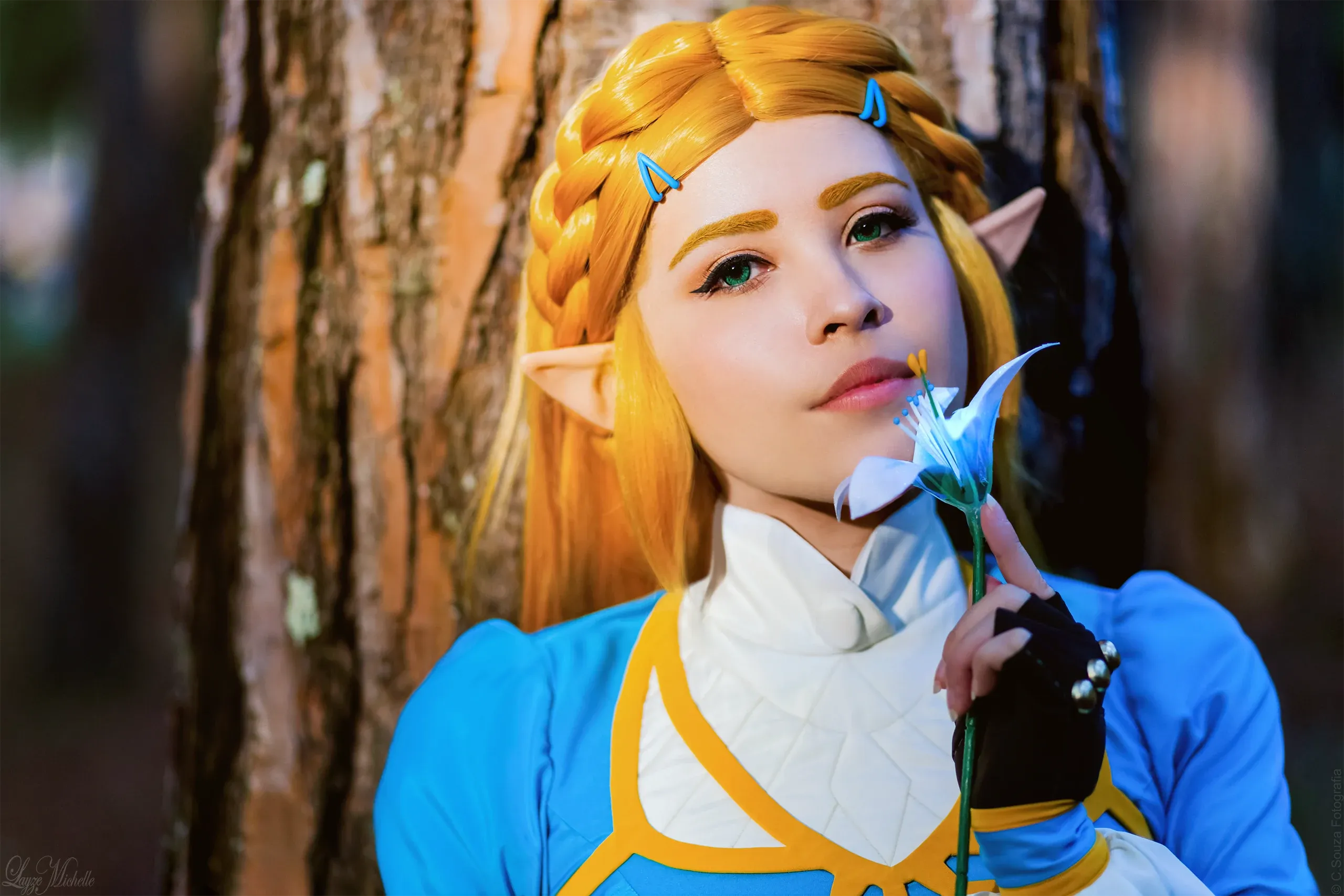 Cosplay Princesa Zelda (Viajante) — The Legend of Zelda: Breath of the Wild