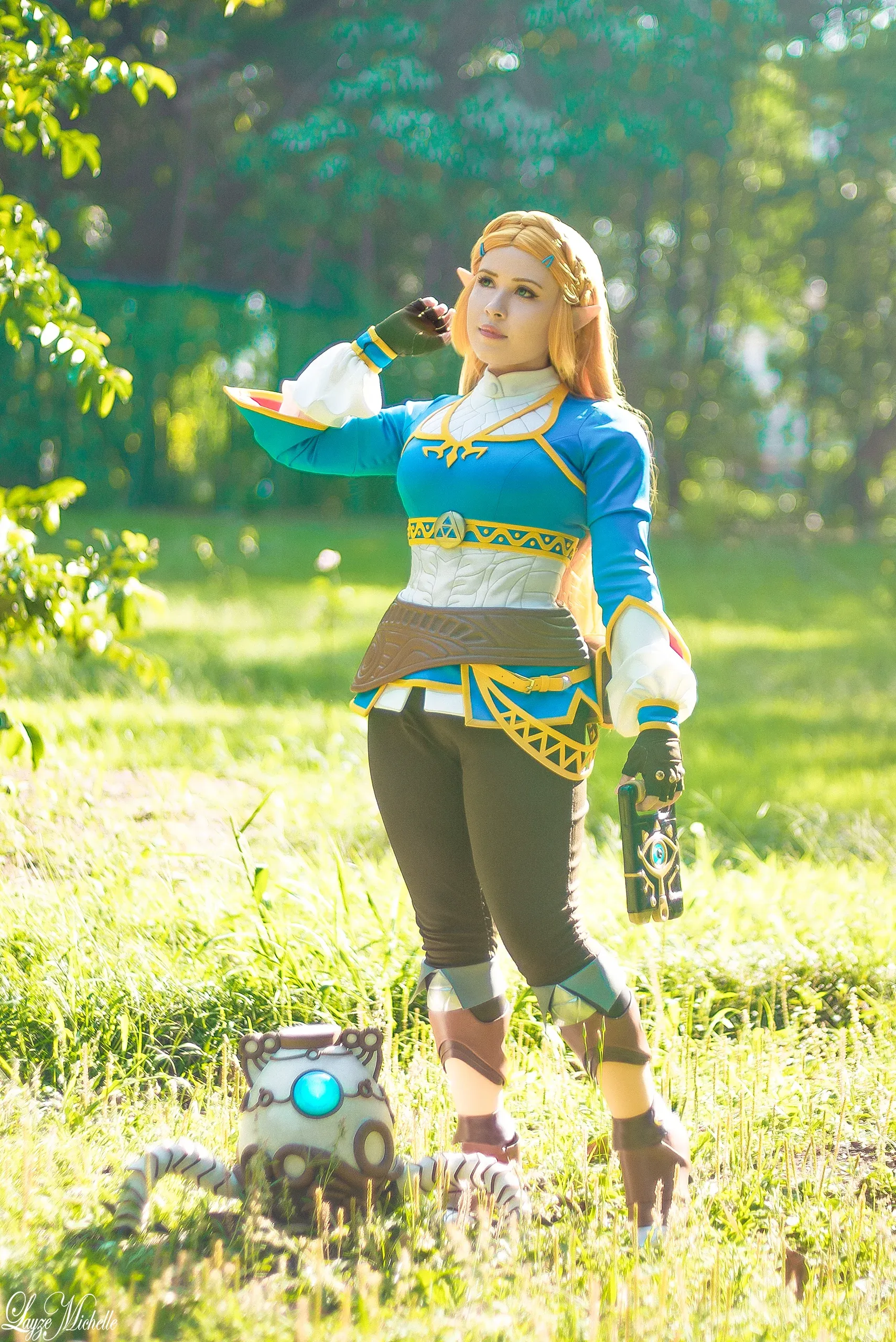 Cosplay Princesa Zelda (Viajante) — The Legend of Zelda: Breath of the Wild