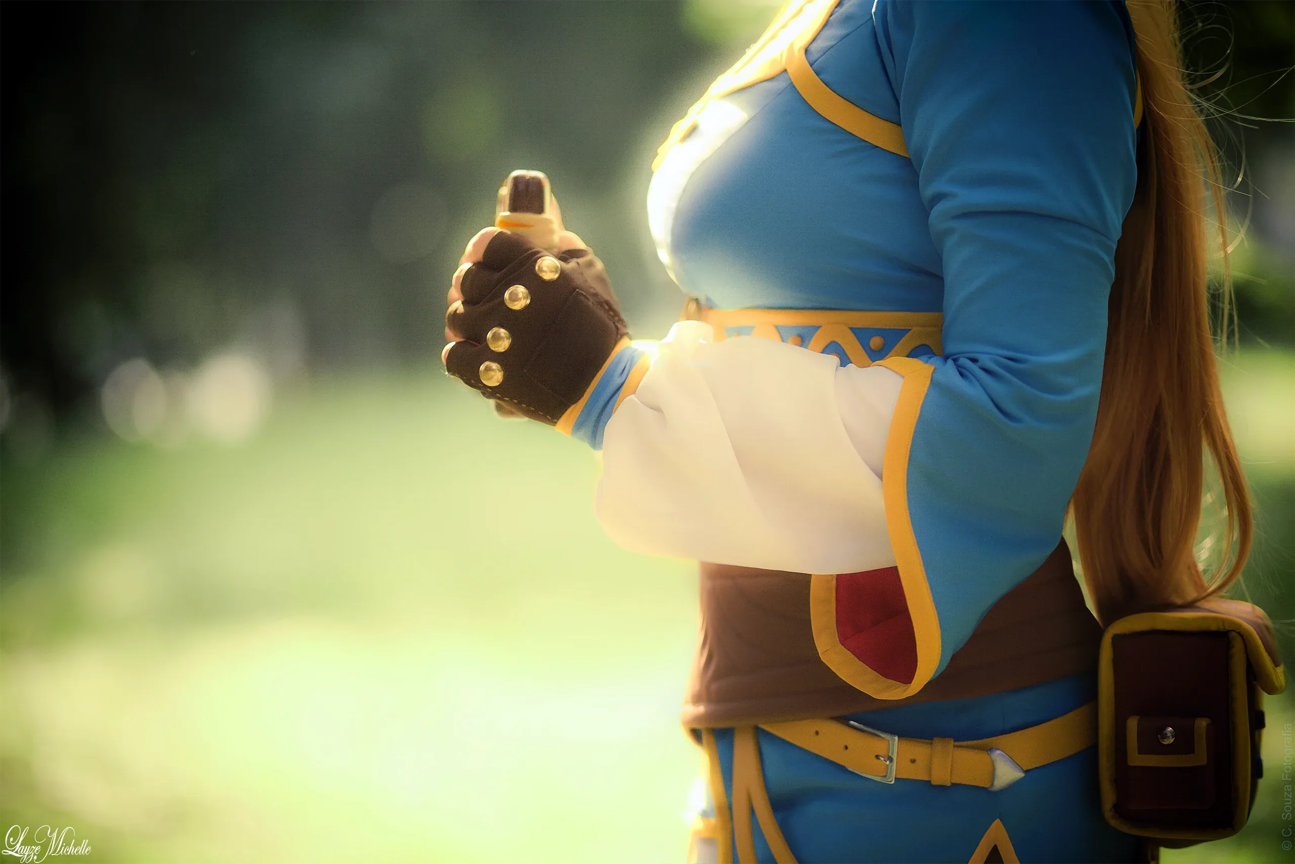 Cosplay Princesa Zelda (Viajante) — The Legend of Zelda: Breath of the Wild