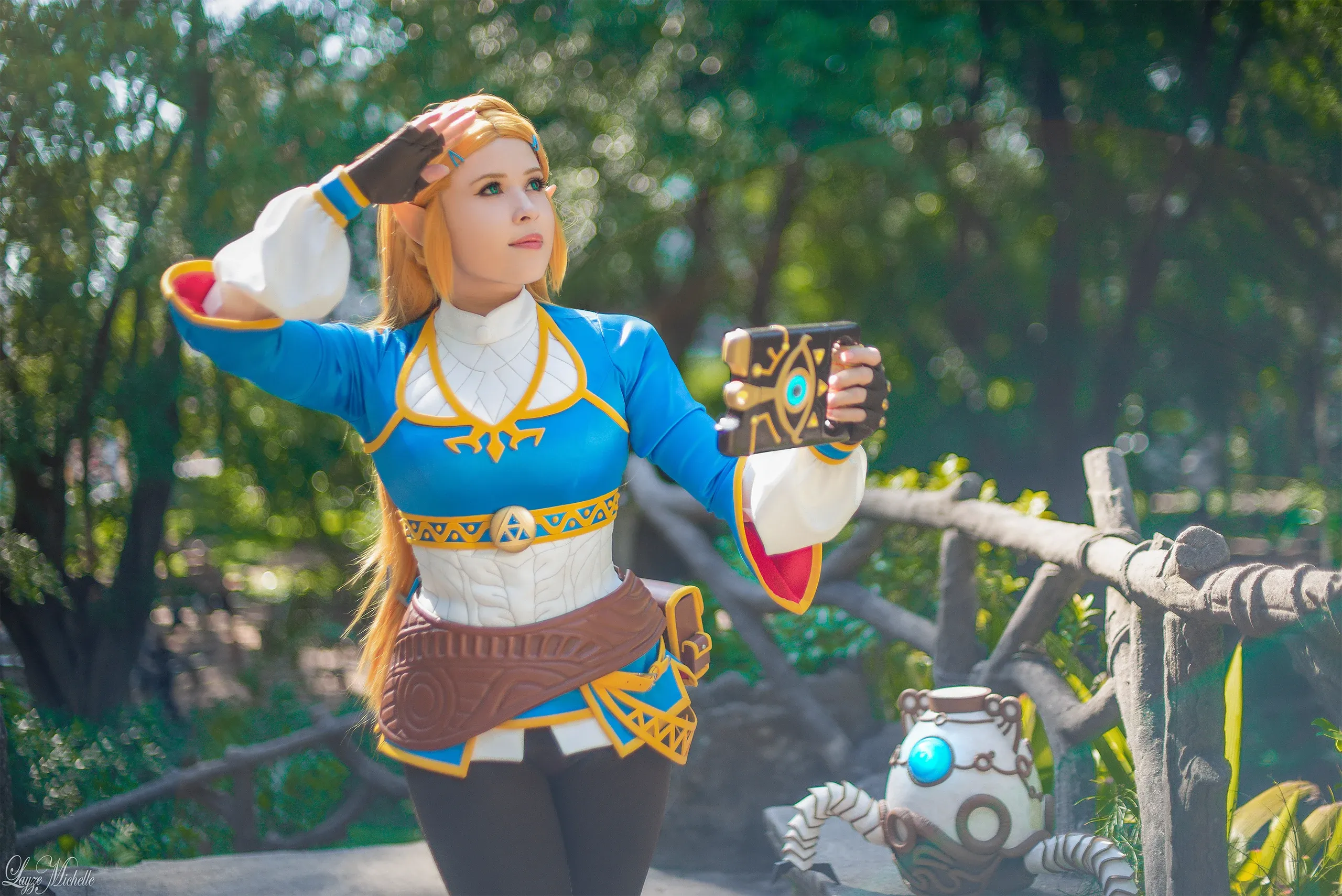 Cosplay Princesa Zelda (Viajante) — The Legend of Zelda: Breath of the Wild