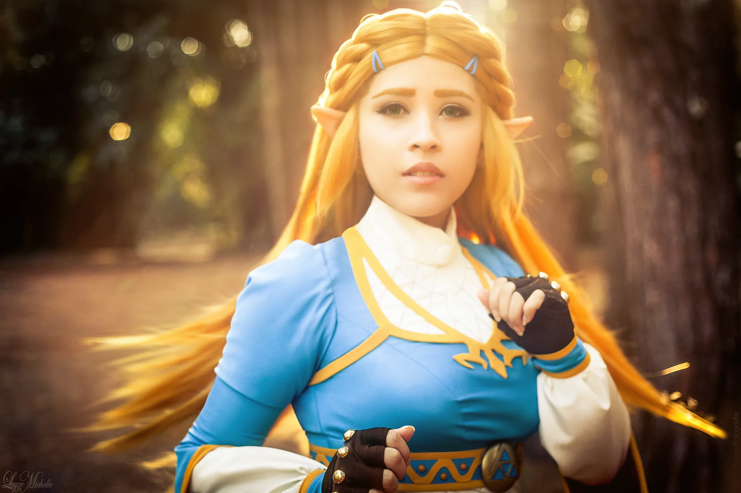 Cosplay Princesa Zelda (Viajante) — The Legend of Zelda: Breath of the Wild
