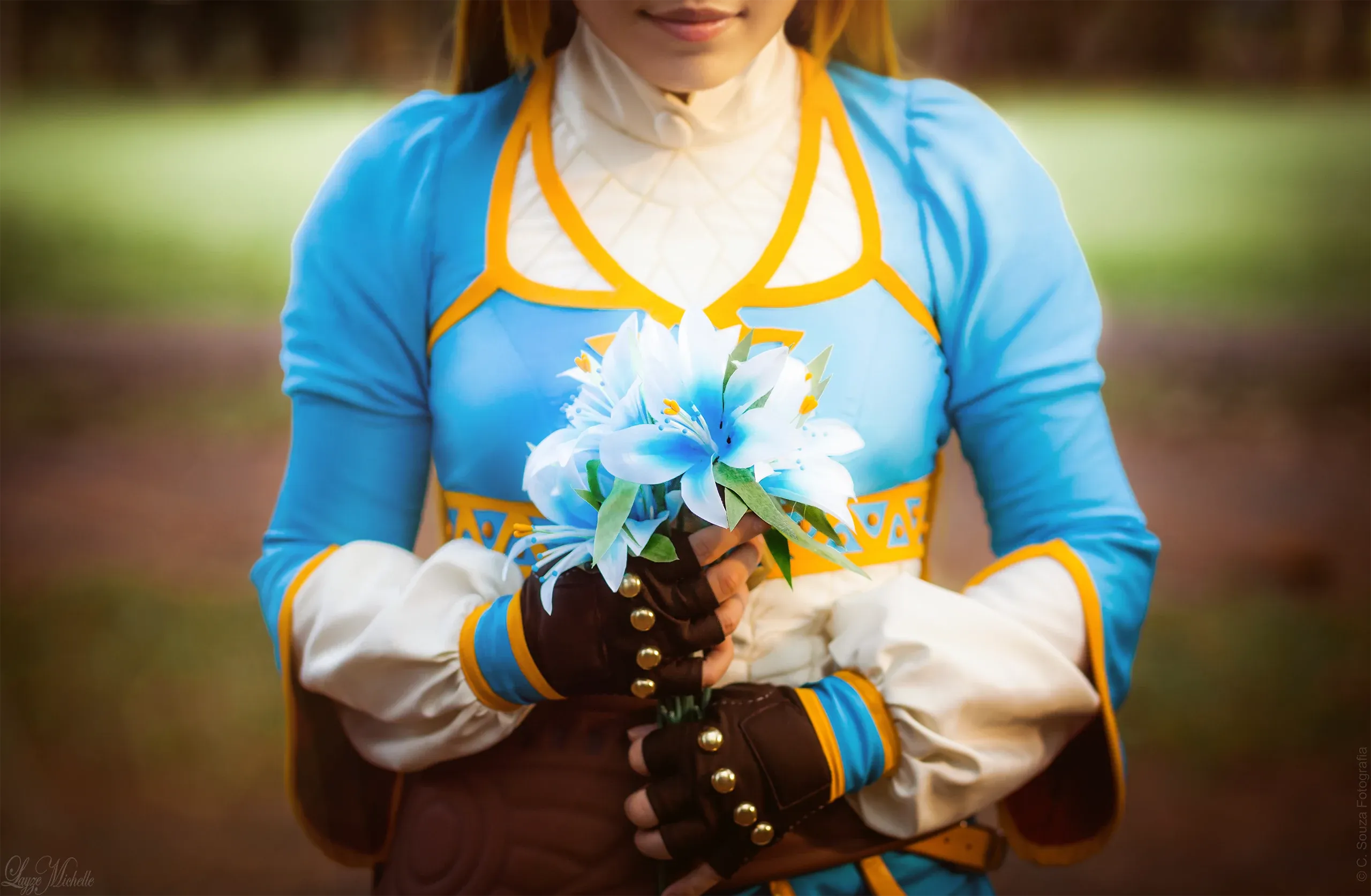 Cosplay Princesa Zelda (Viajante) — The Legend of Zelda: Breath of the Wild
