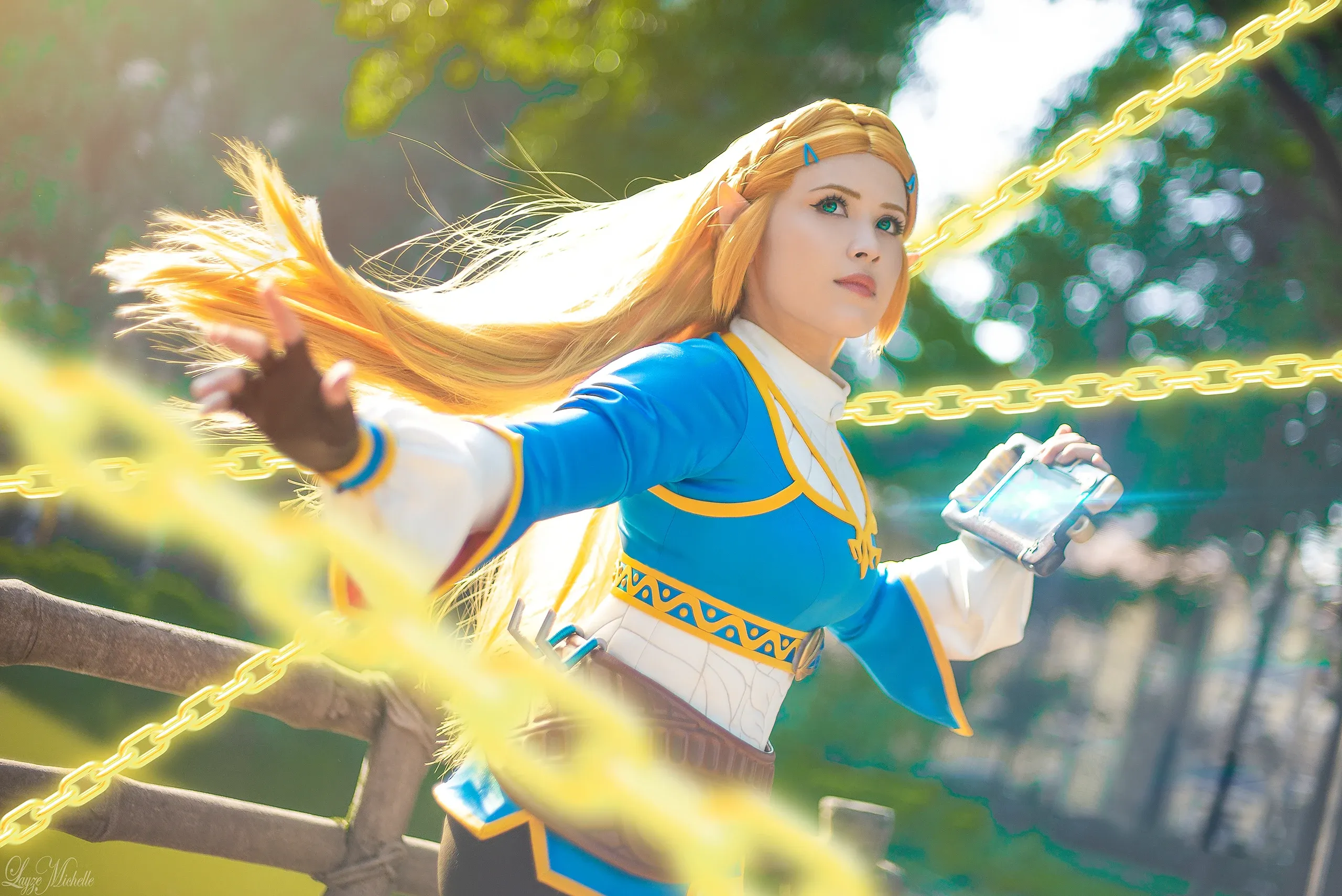 Cosplay Princesa Zelda (Viajante) — The Legend of Zelda: Breath of the Wild