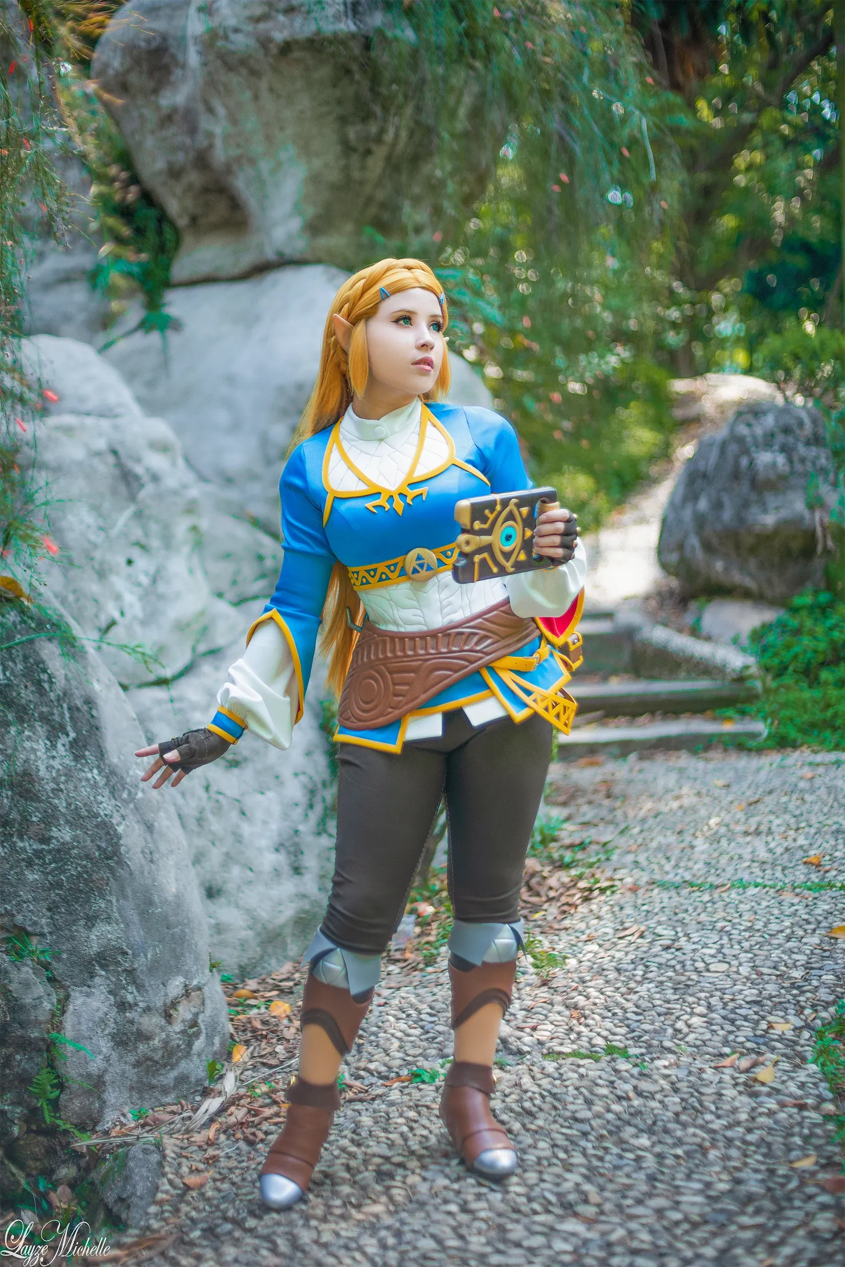 Cosplay Princesa Zelda (Viajante) — The Legend of Zelda: Breath of the Wild