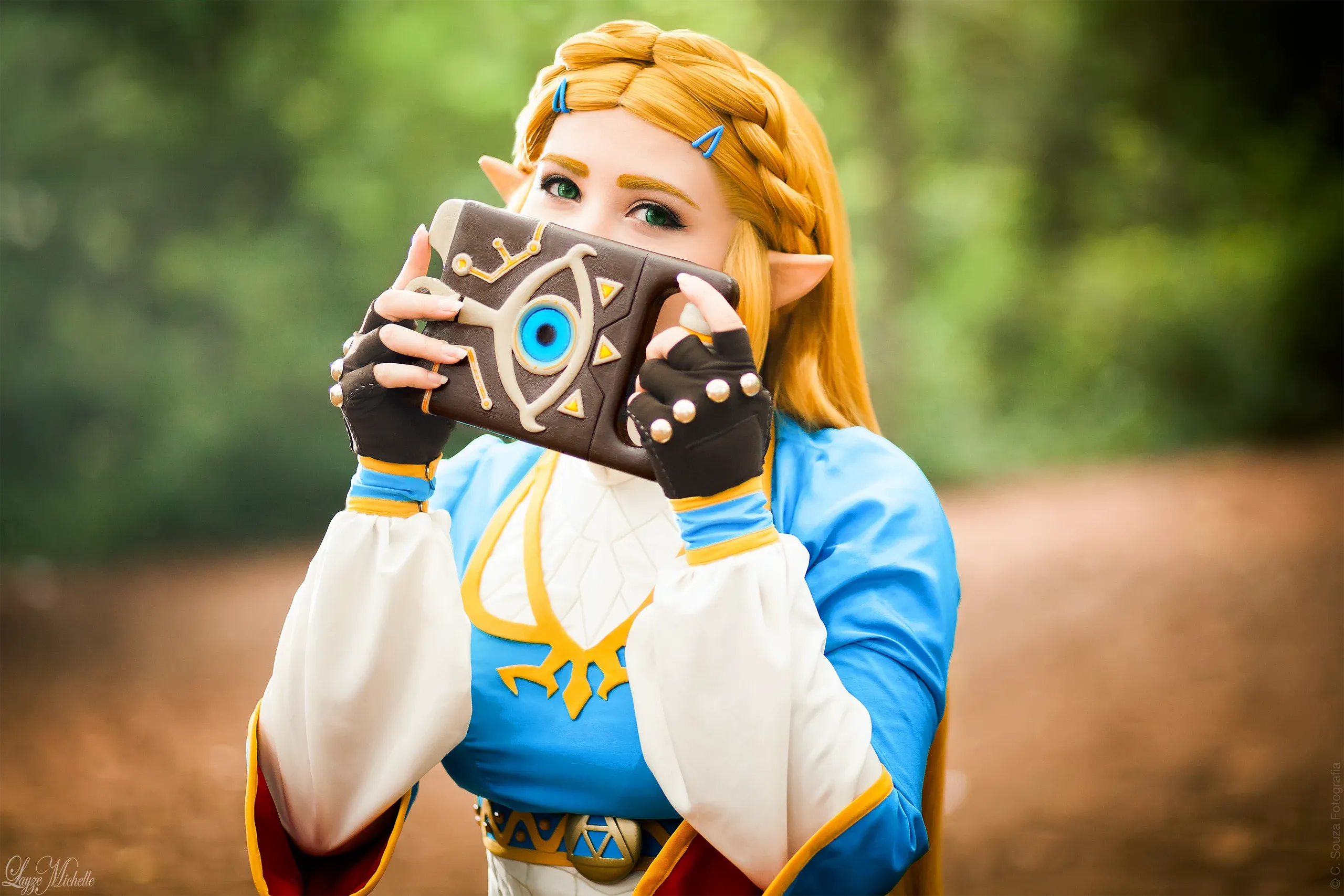 Cosplay Princesa Zelda (Viajante) — The Legend of Zelda: Breath of the Wild