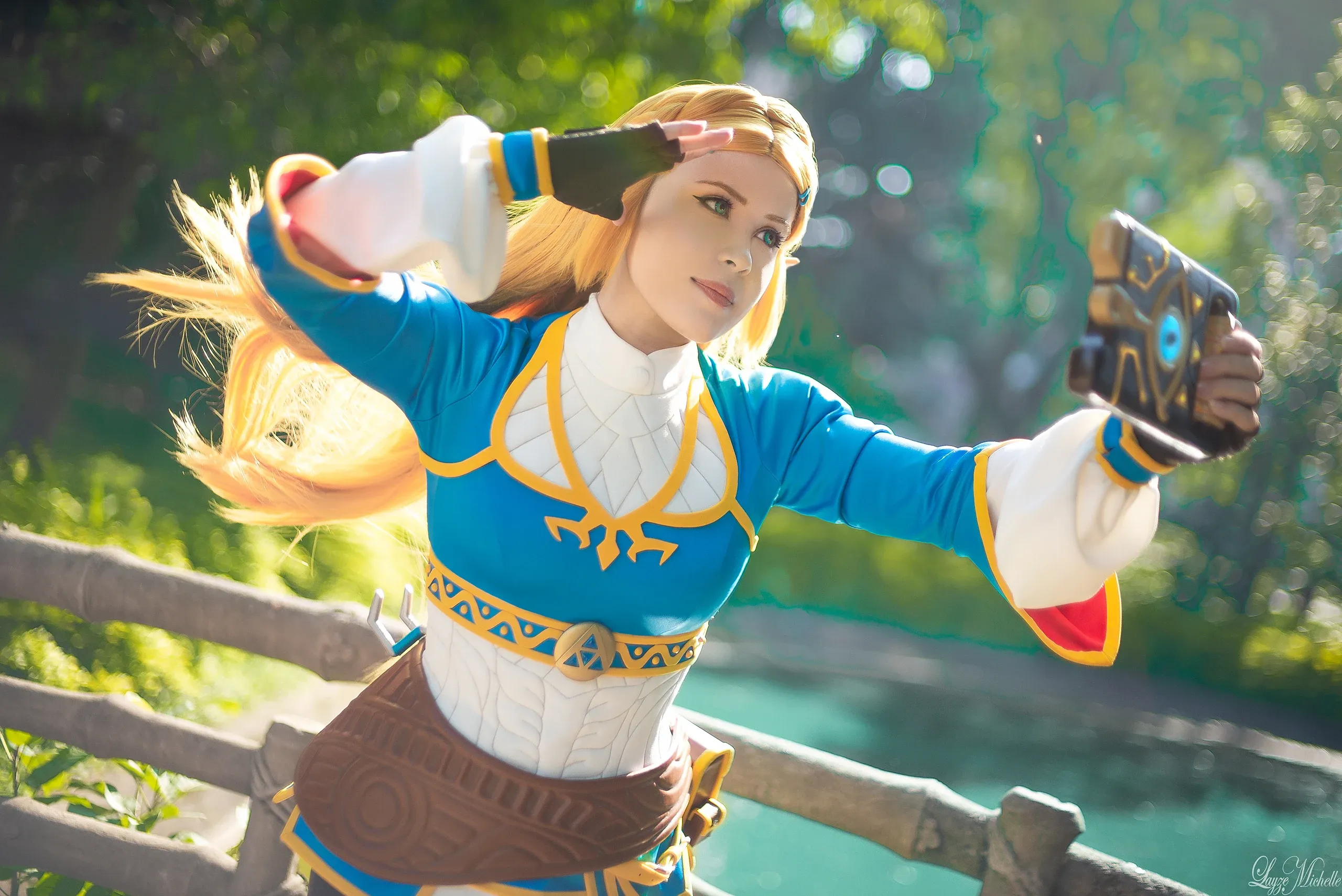 Cosplay Princesa Zelda (Viajante) — The Legend of Zelda: Breath of the Wild