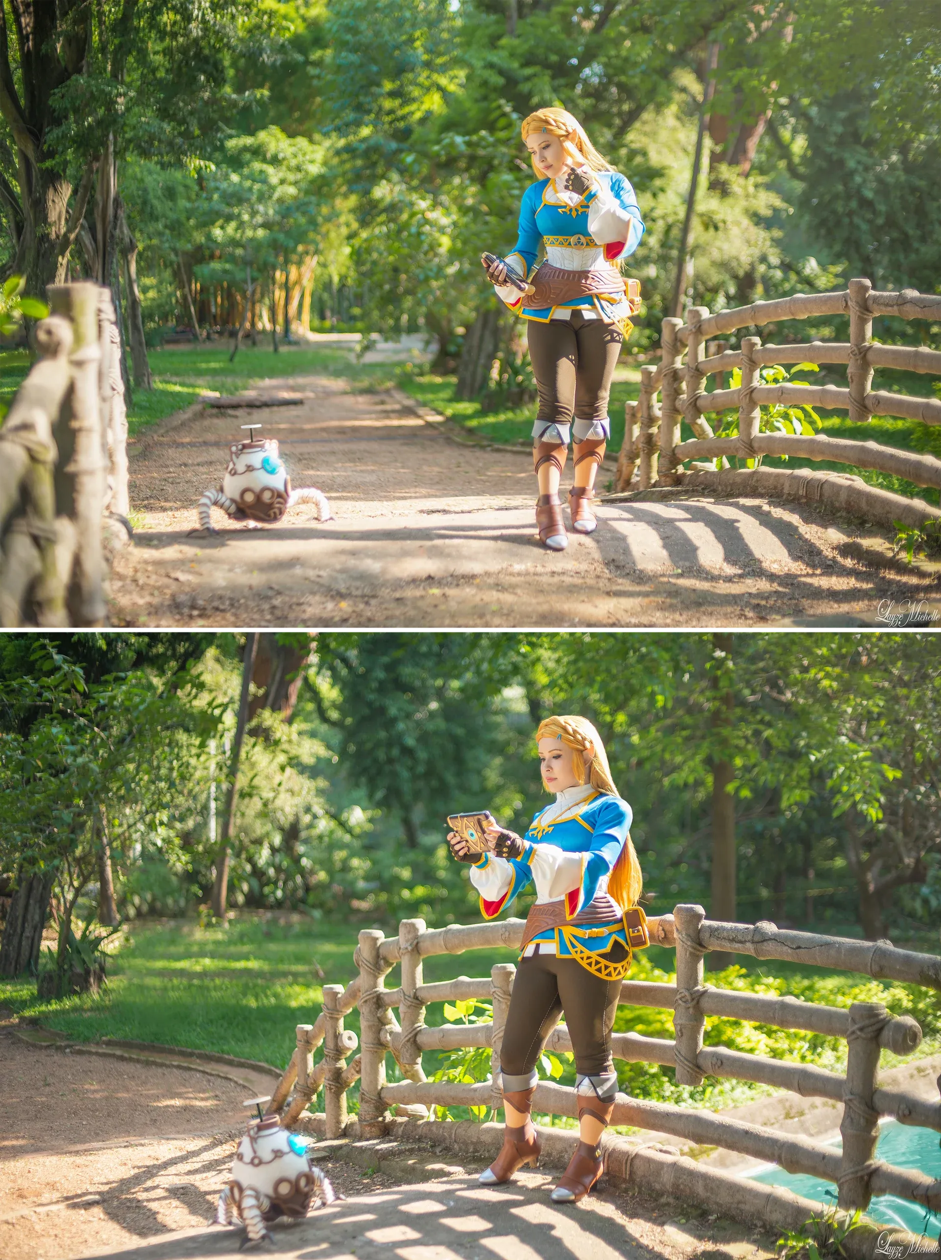 Cosplay Princesa Zelda (Viajante) — The Legend of Zelda: Breath of the Wild