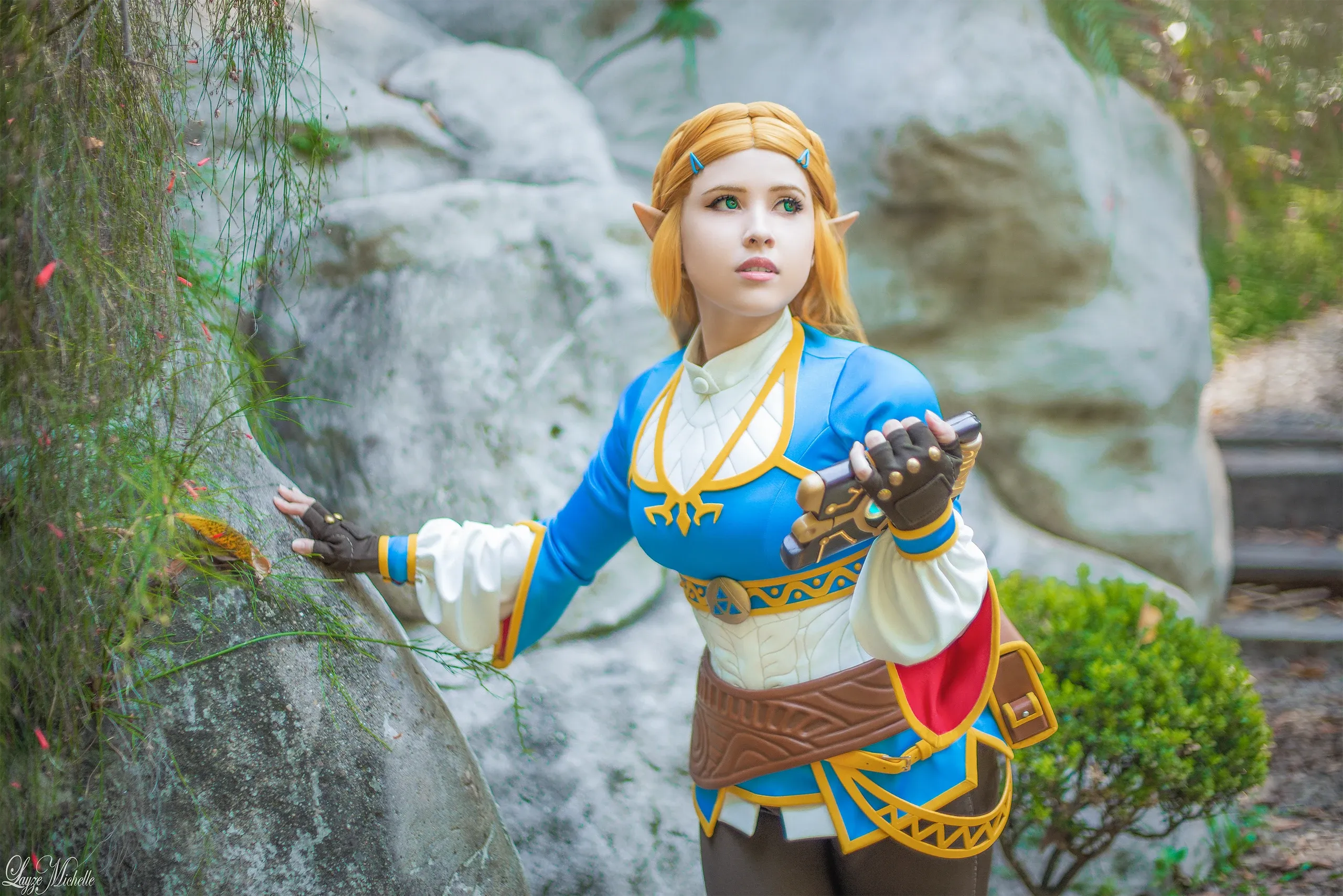 Cosplay Princesa Zelda (Viajante) — The Legend of Zelda: Breath of the Wild