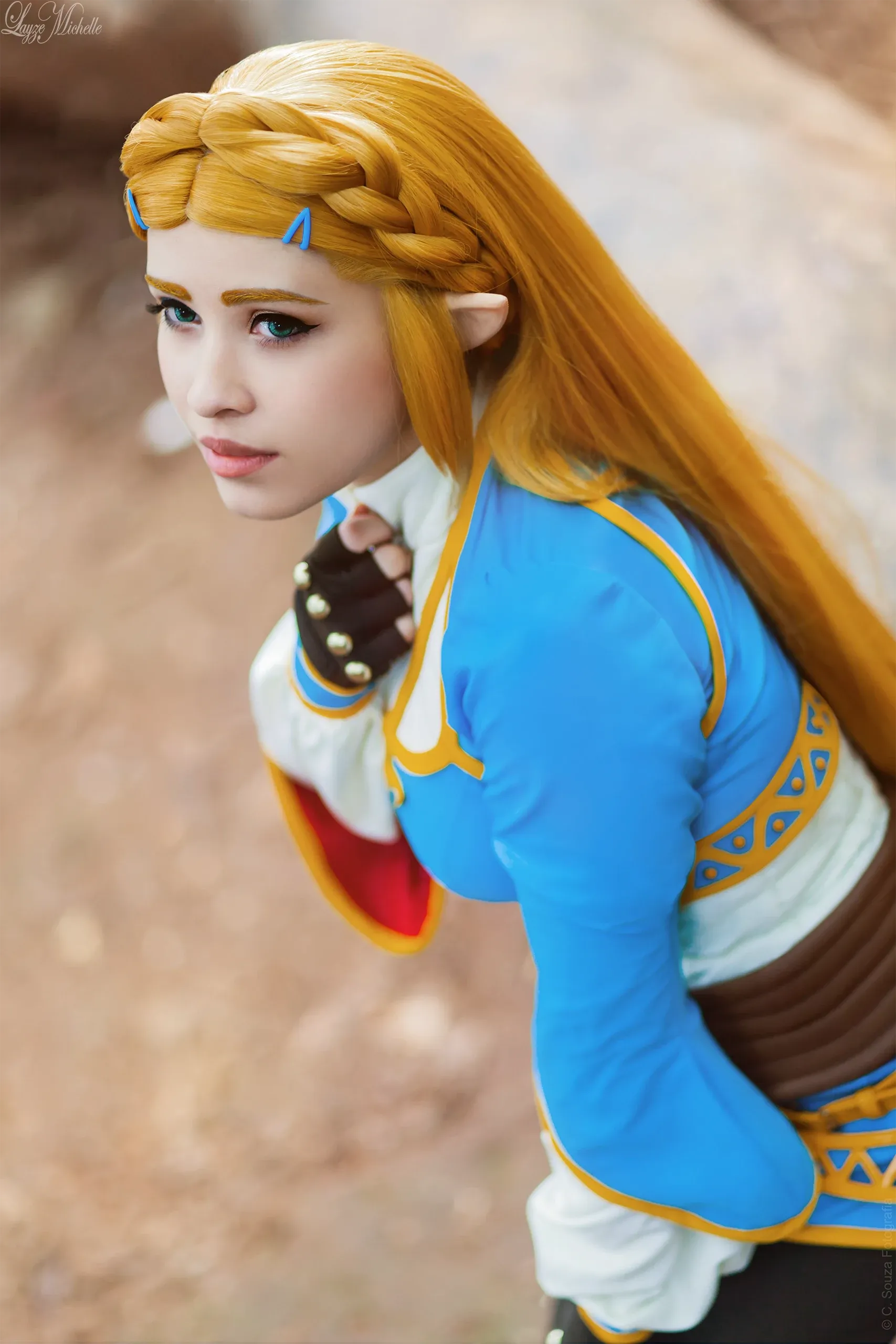 Cosplay Princesa Zelda (Viajante) — The Legend of Zelda: Breath of the Wild