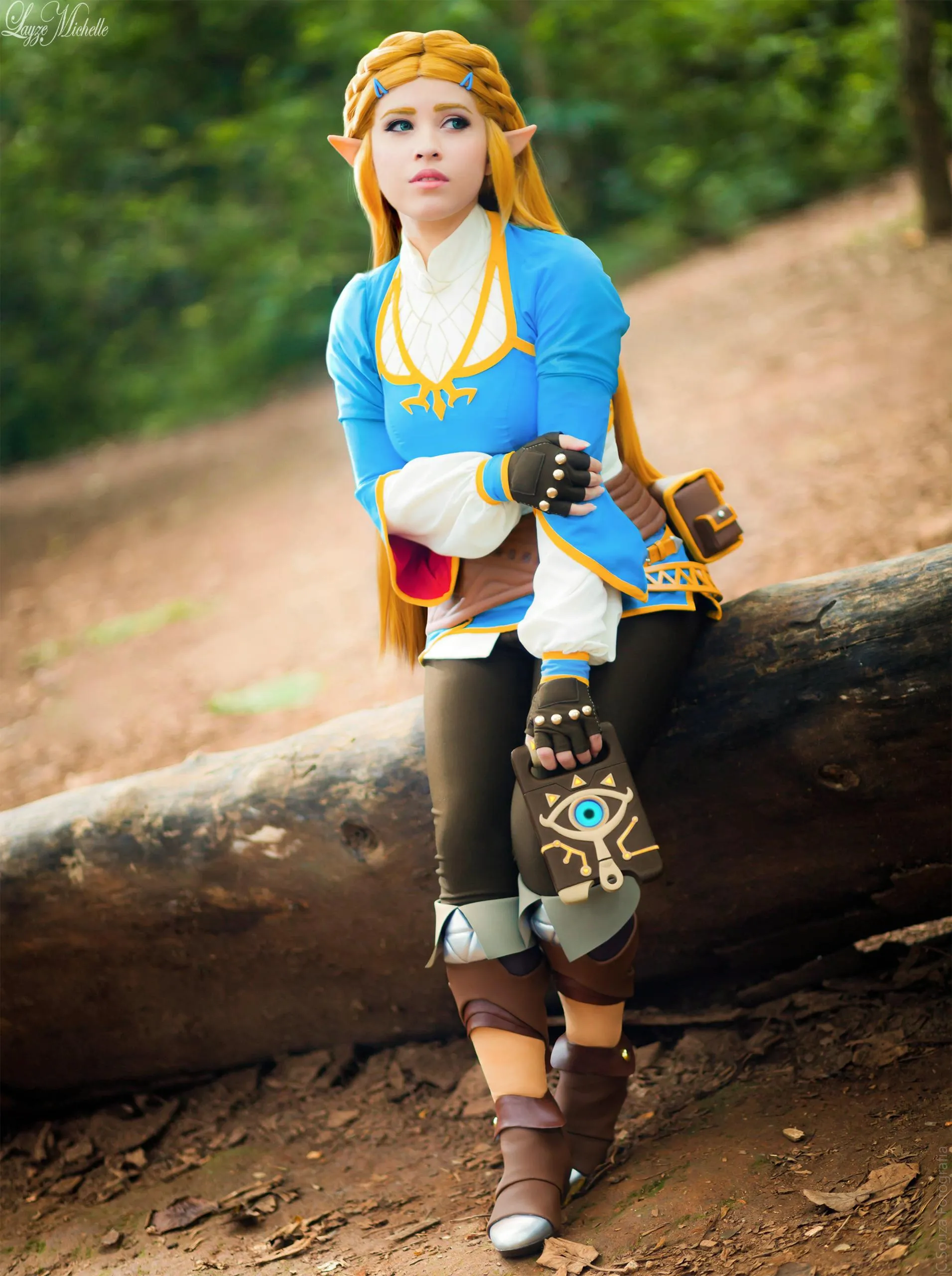 Cosplay Princesa Zelda (Viajante) — The Legend of Zelda: Breath of the Wild