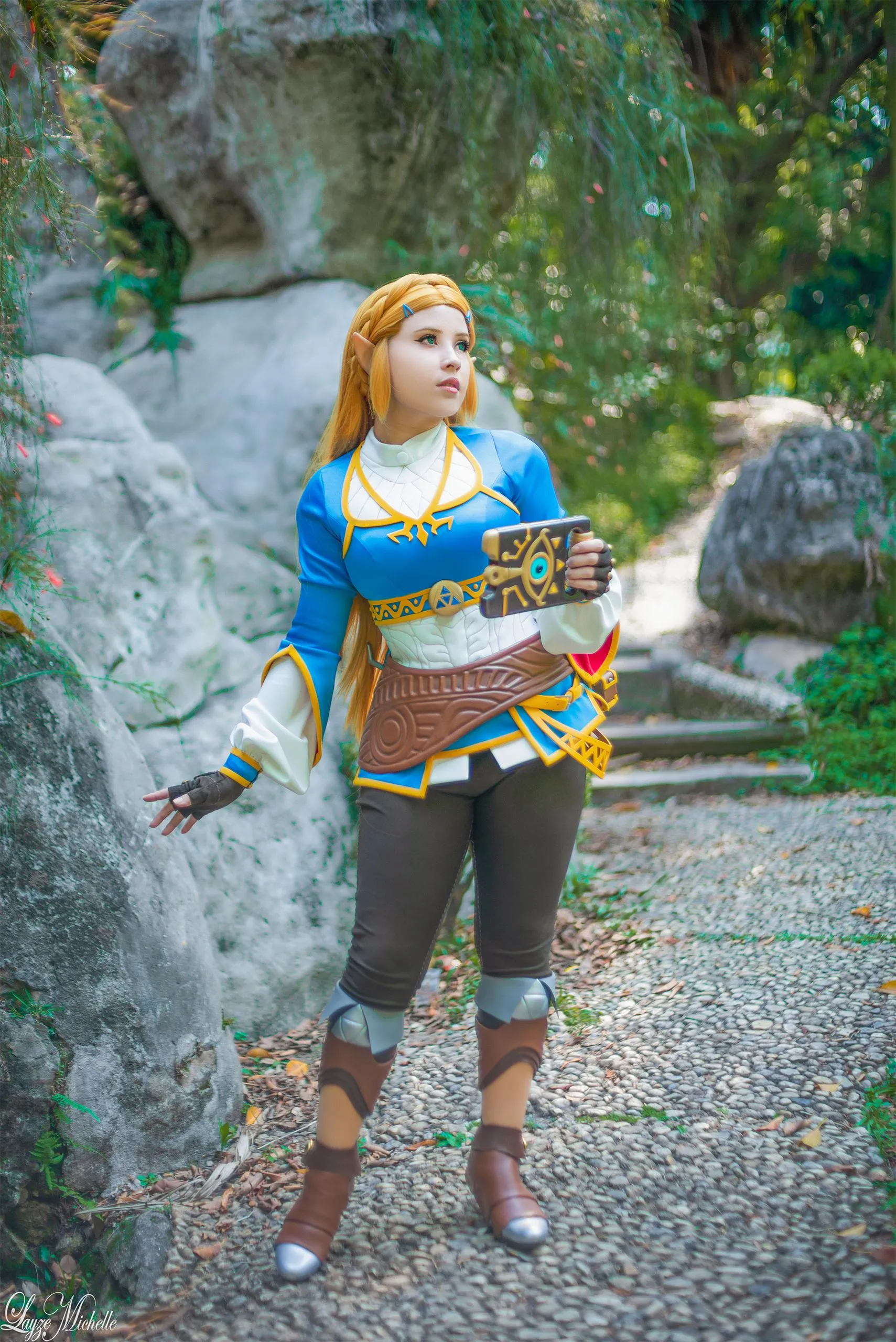 Cosplay Princesa Zelda (Viajante) — The Legend of Zelda: Breath of the Wild