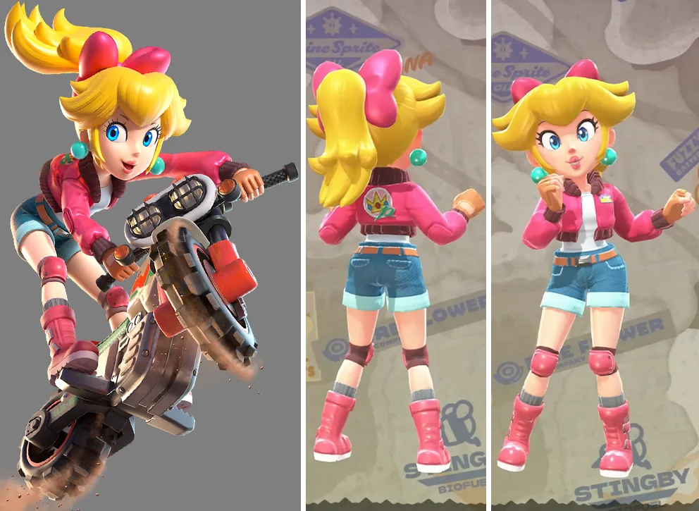 Princesa Peach (Touring) — Mario Kart World