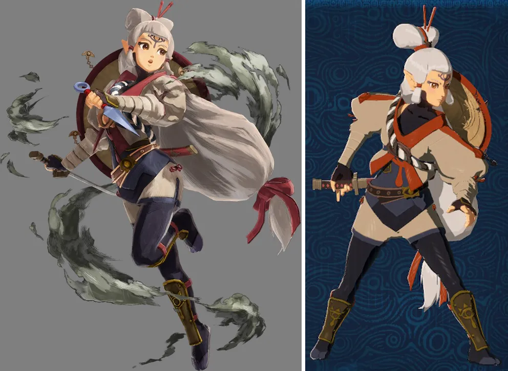 Impa (Jovem) — Hyrule Warriors: Age of Calamity