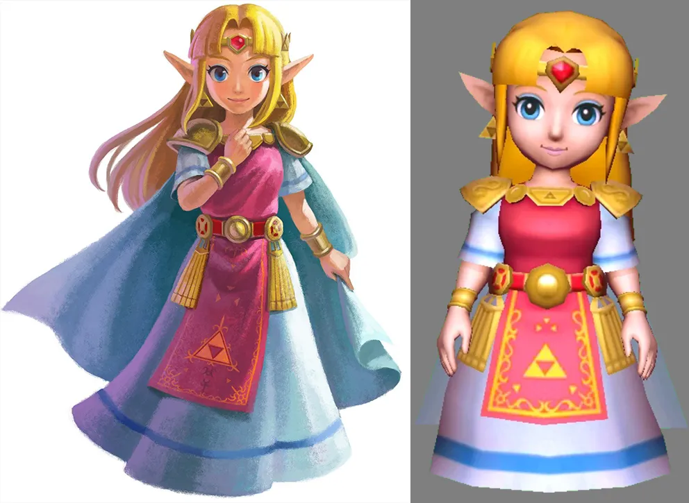 Princesa Zelda — The Legend of Zelda: A Link Between Worlds