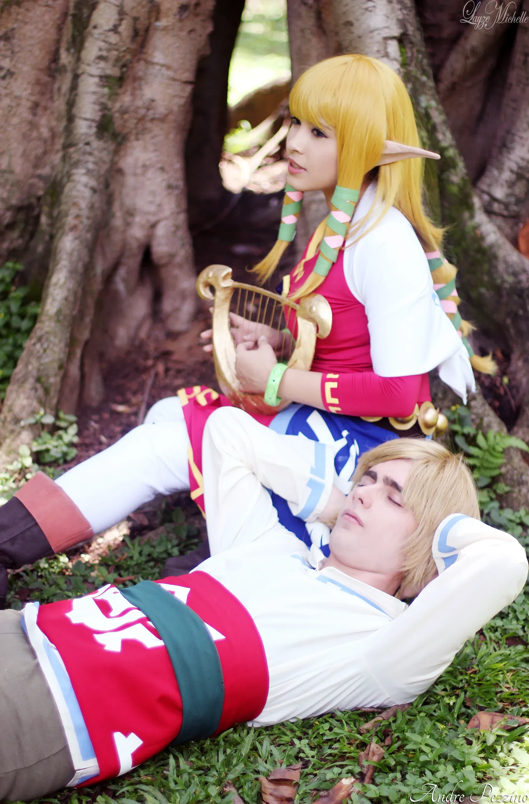Cosplay Princesa Zelda (Vila do Céu) — The Legend of Zelda: Skyward Sword