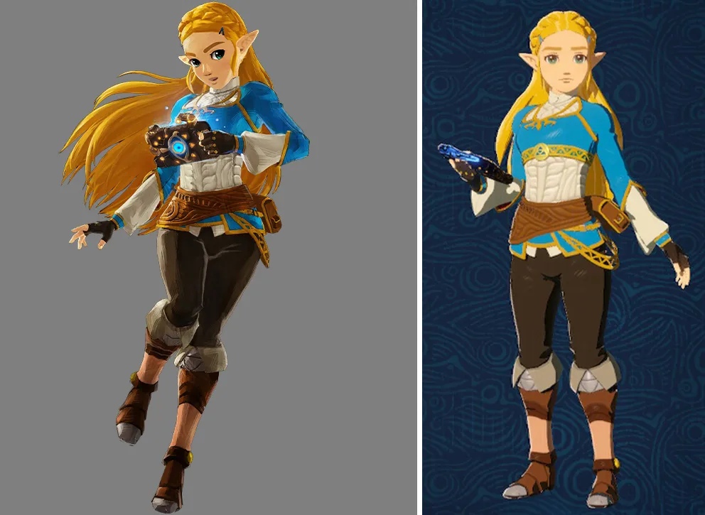 Princesa Zelda (Viajante) — The Legend of Zelda: Breath of the Wild