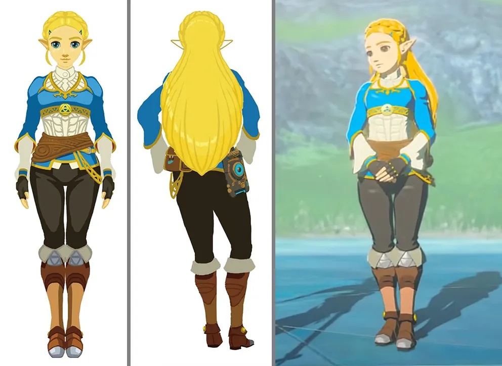 Princesa Zelda (Viajante) — The Legend of Zelda: Breath of the Wild