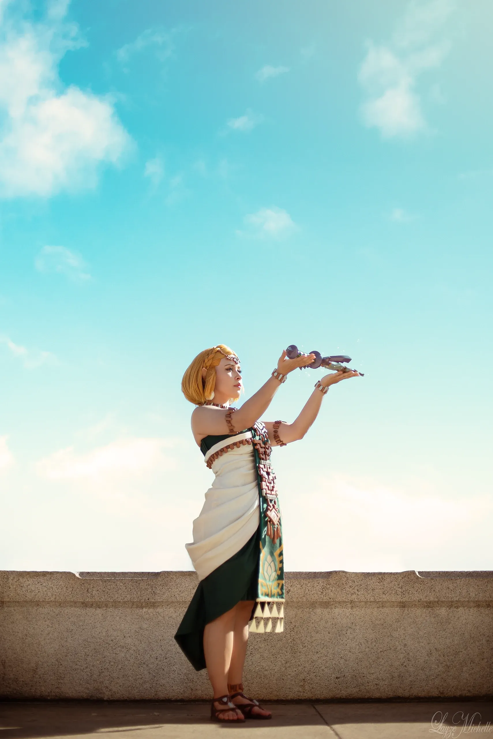 Cosplay Princesa Zelda (Zonai) — The Legend of Zelda: Tears of the Kingdom
