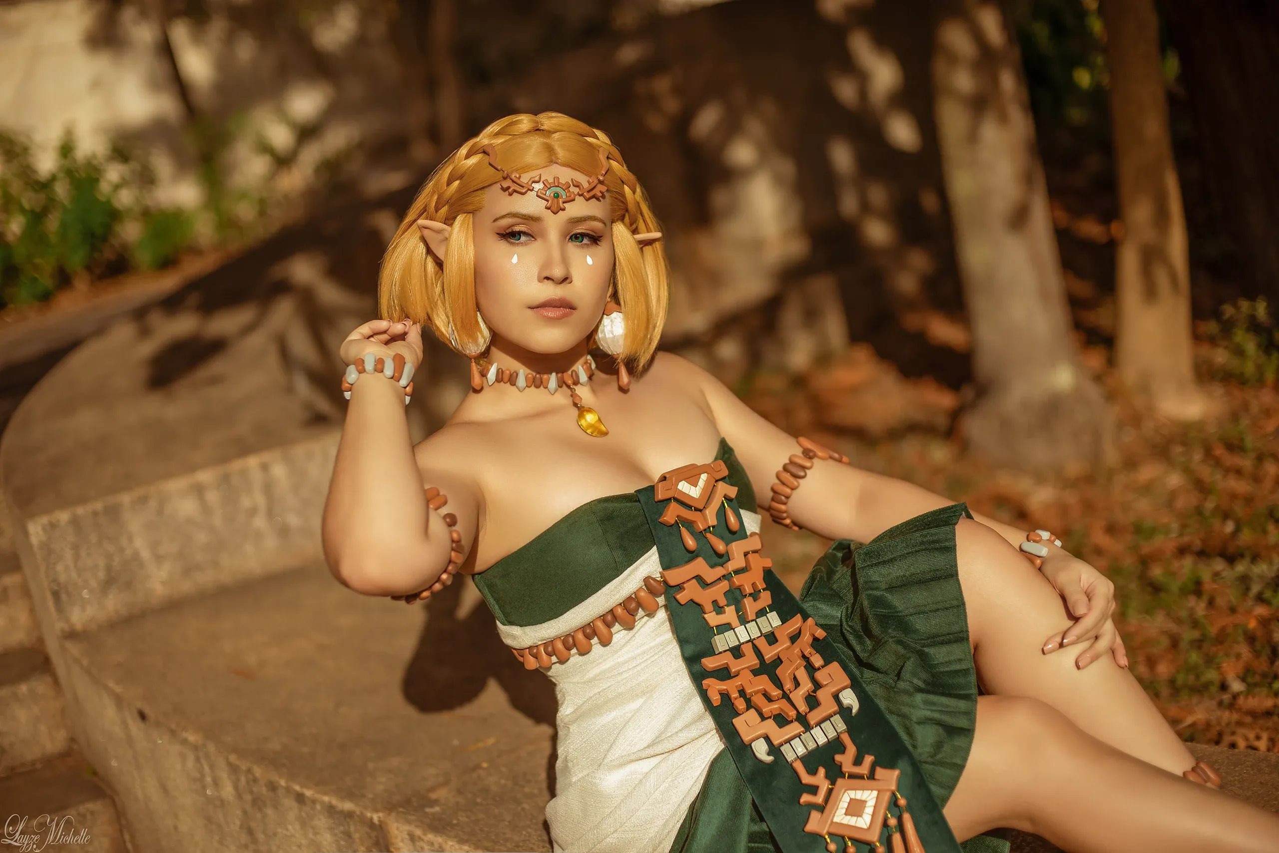 Cosplay Princesa Zelda (Zonai) — The Legend of Zelda: Tears of the Kingdom