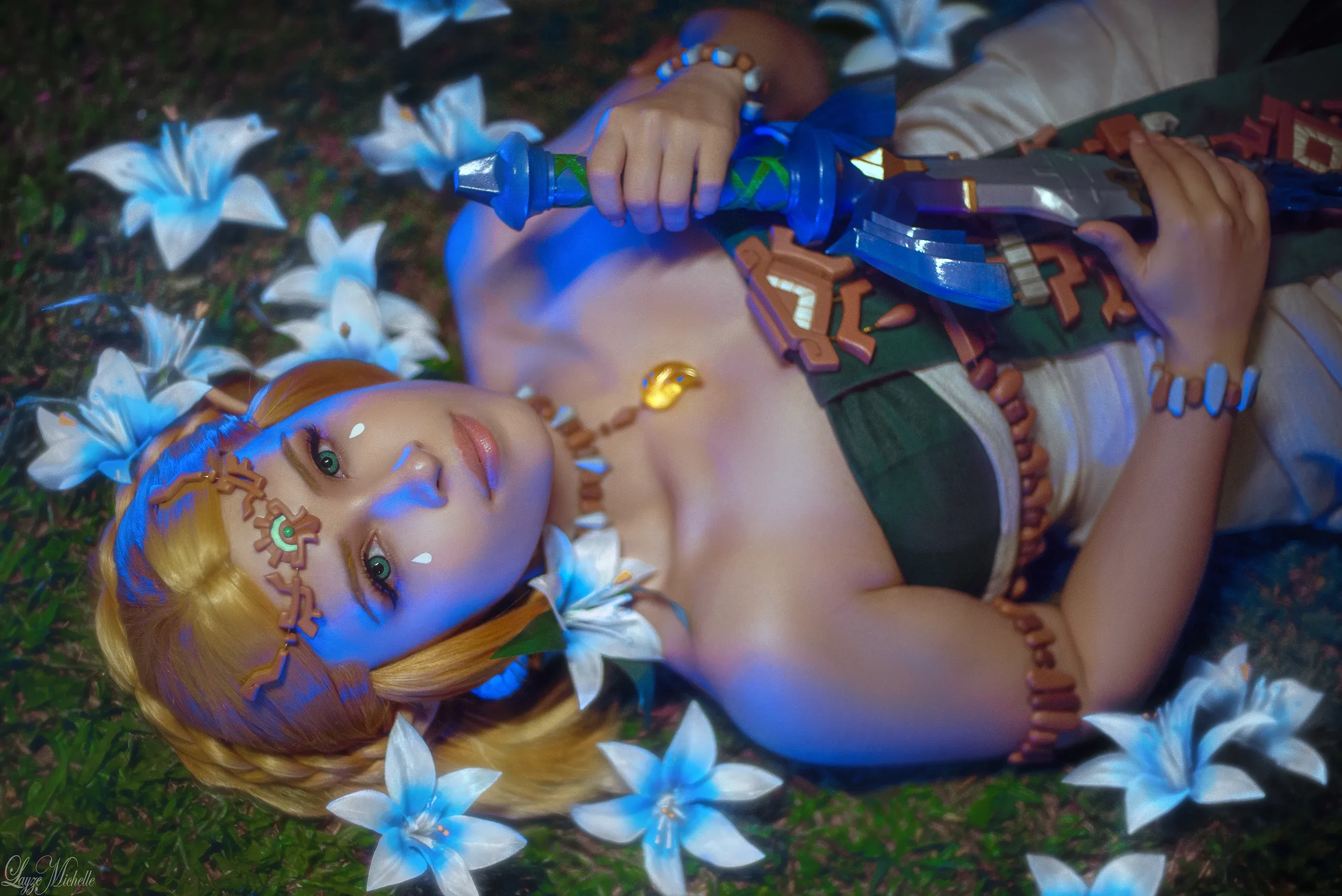 Cosplay Princesa Zelda (Zonai) — The Legend of Zelda: Tears of the Kingdom