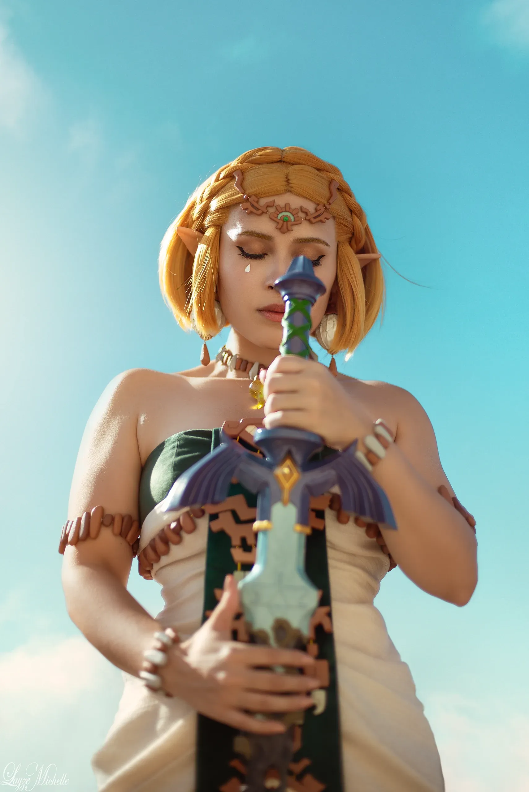 Cosplay Princesa Zelda (Zonai) — The Legend of Zelda: Tears of the Kingdom