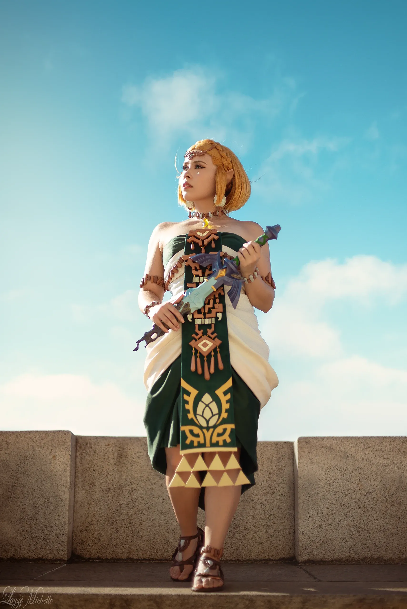 Cosplay Princesa Zelda (Zonai) — The Legend of Zelda: Tears of the Kingdom
