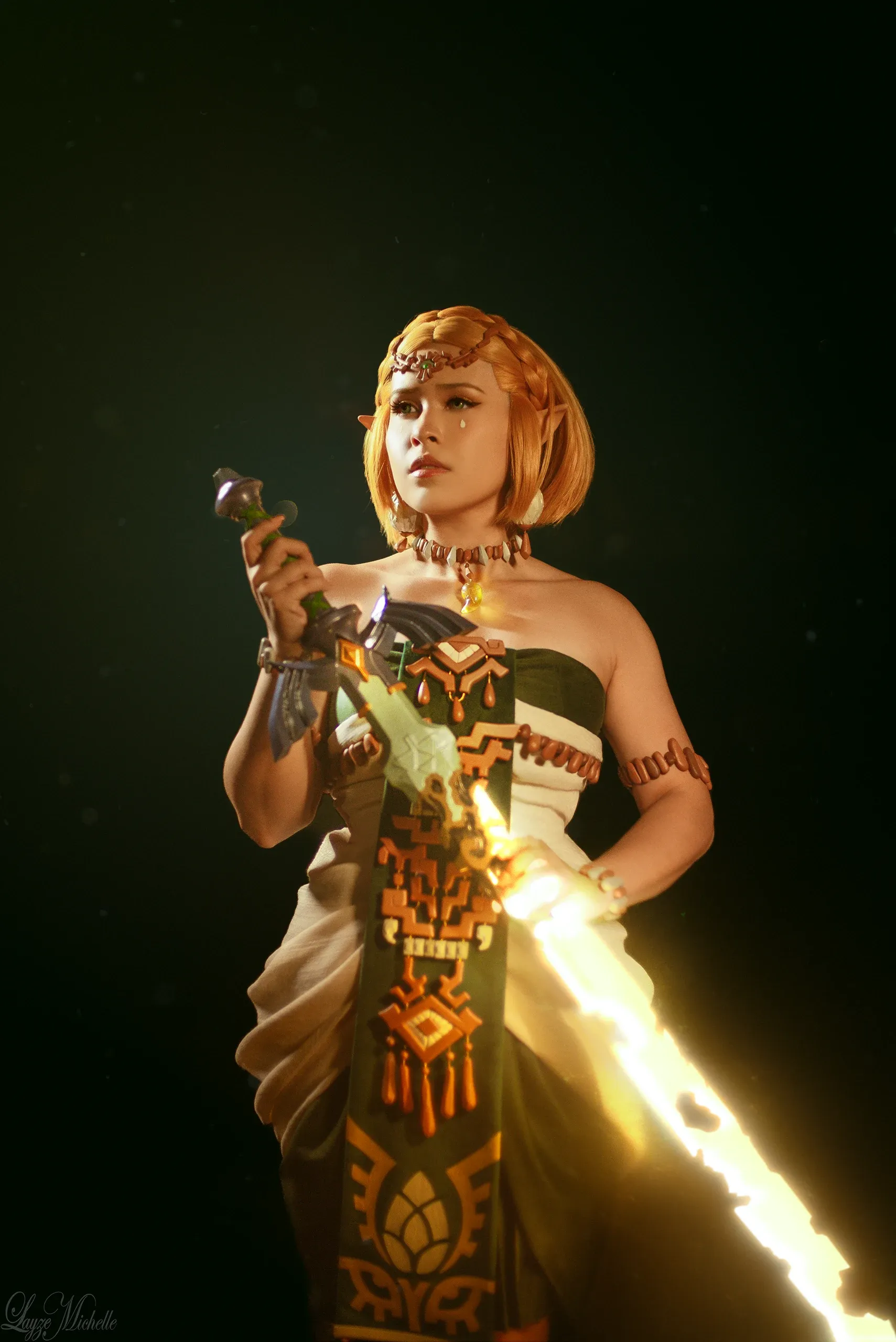 Cosplay Princesa Zelda (Zonai) — The Legend of Zelda: Tears of the Kingdom