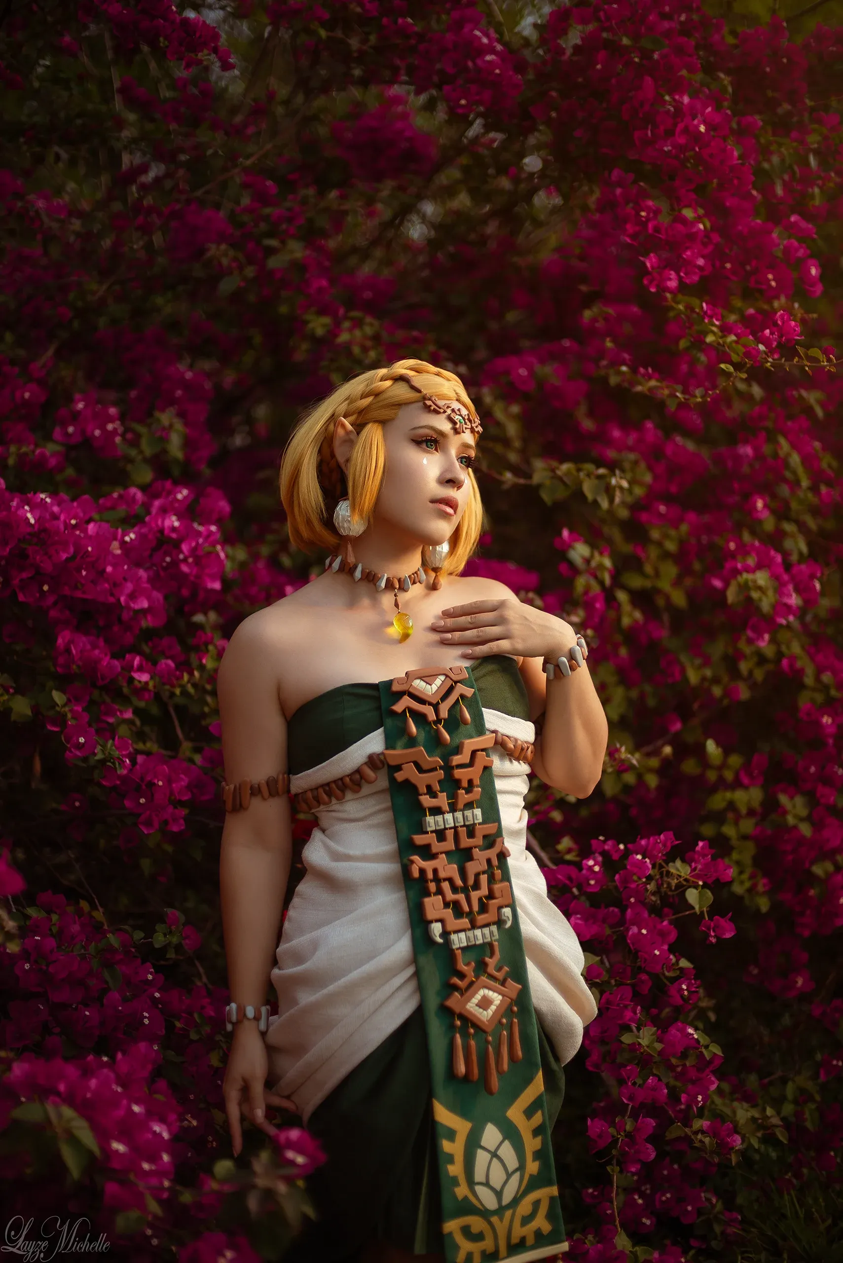 Cosplay Princesa Zelda (Zonai) — The Legend of Zelda: Tears of the Kingdom