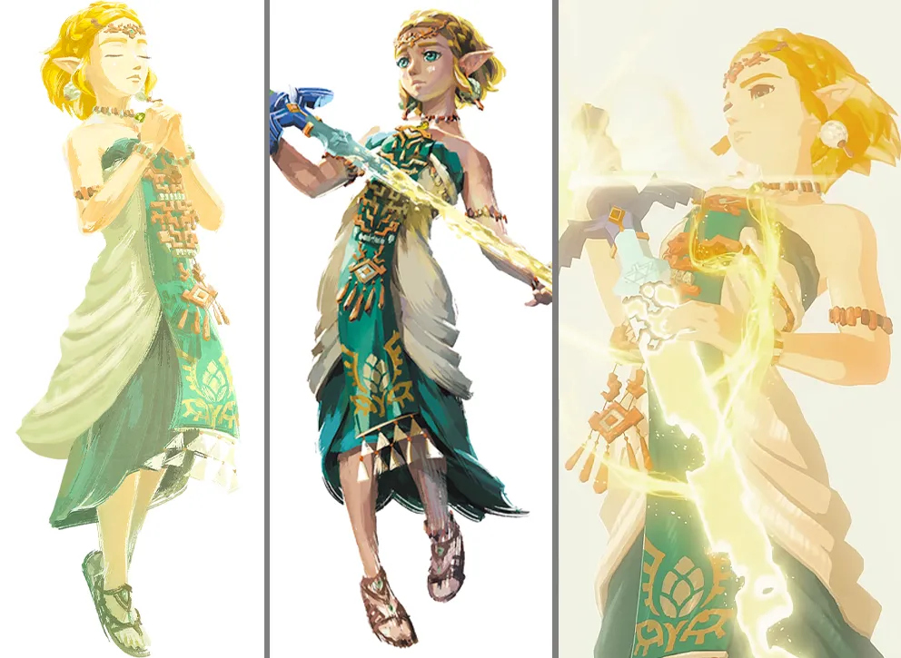 Princesa Zelda (Zonai) — The Legend of Zelda: Tears of the Kingdom