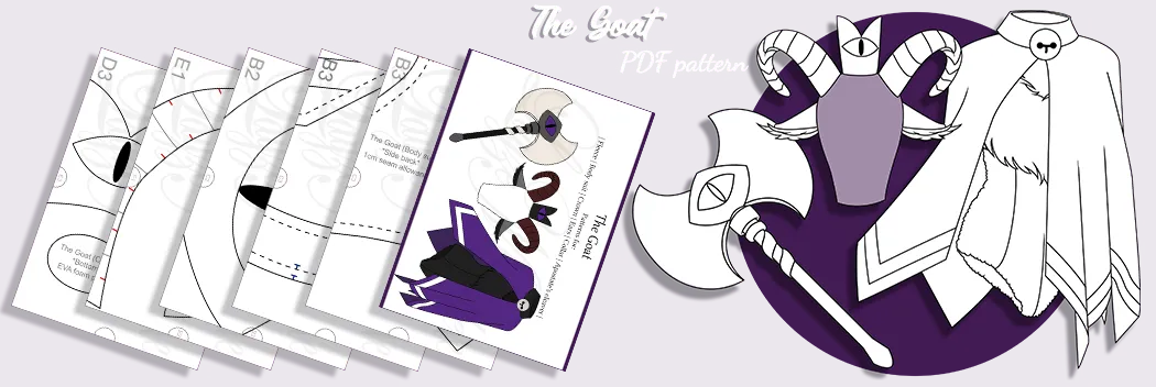 The Goat (Sewing & Accessory pack) — Cult of The Lamb