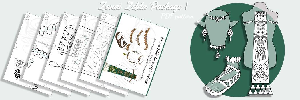 Princess Zelda's Zonai outfit Package 1 (Accessory pack) — The Legend of Zelda: Tears of the Kingdom