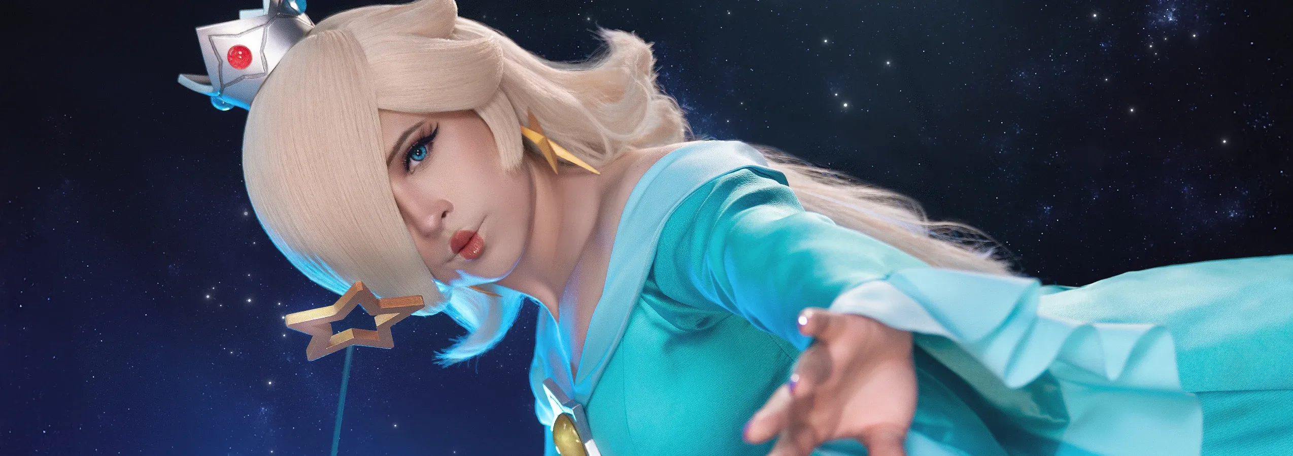 Layze Michelle — cosplay de Rosalina (Super Mario Galaxy)